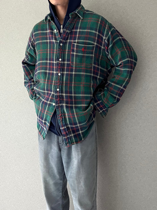 90's Polo Ralph Lauren flannel shirt "LOWELL SPORT"