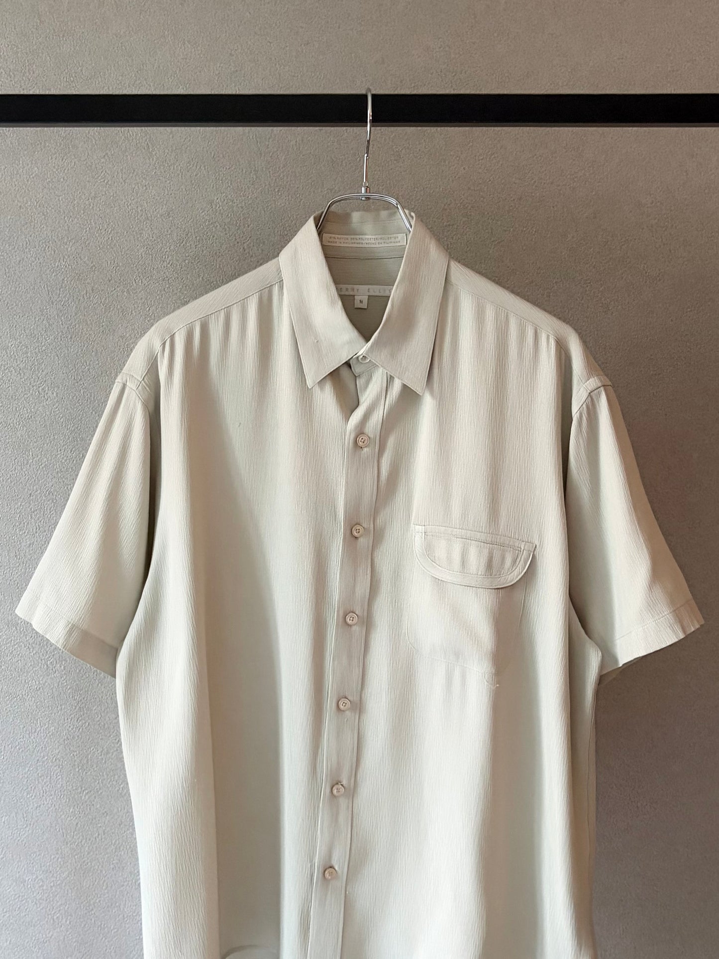 90's PERRY ELLIS S/S rayon shirt