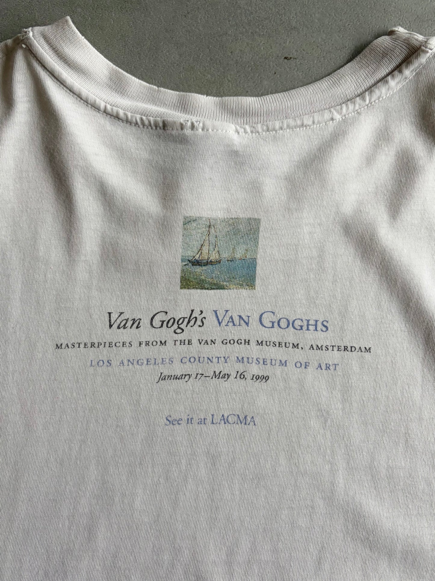 90's Vincent van Gogh art t-shirt