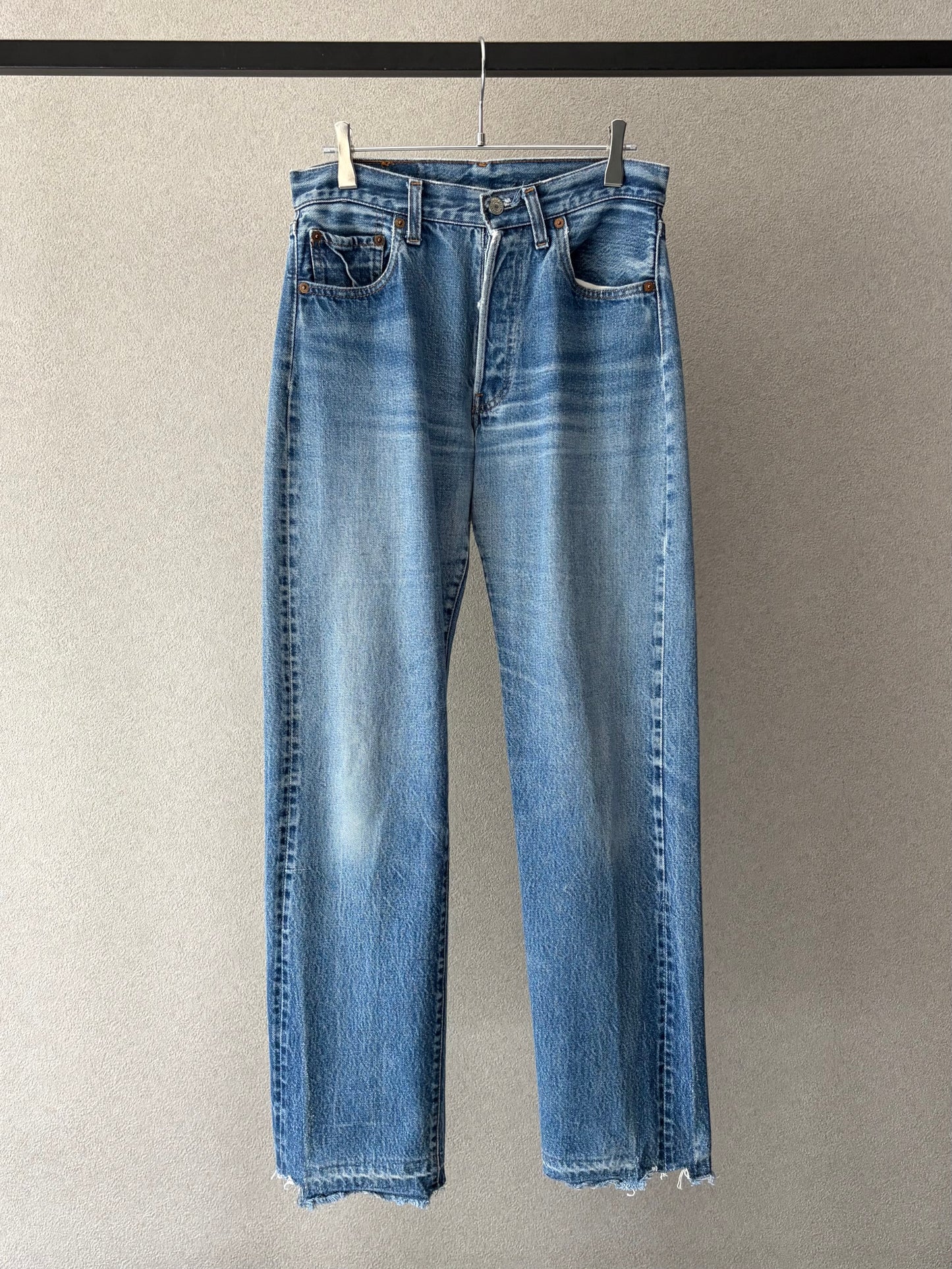 80's Levi’s 501 denim pants "RED LINE"