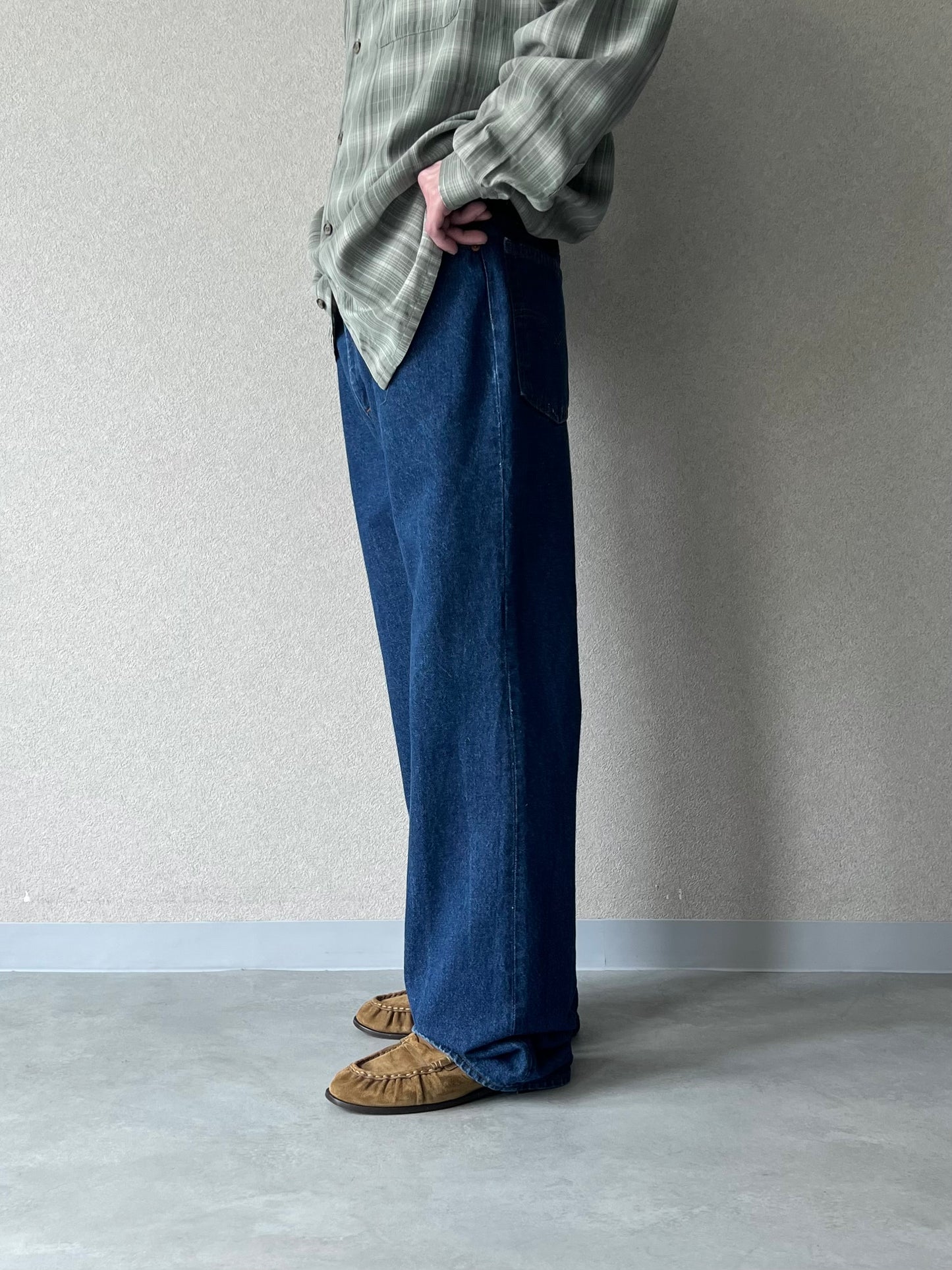 80's Levi's 517 denim pants "Made in USA"