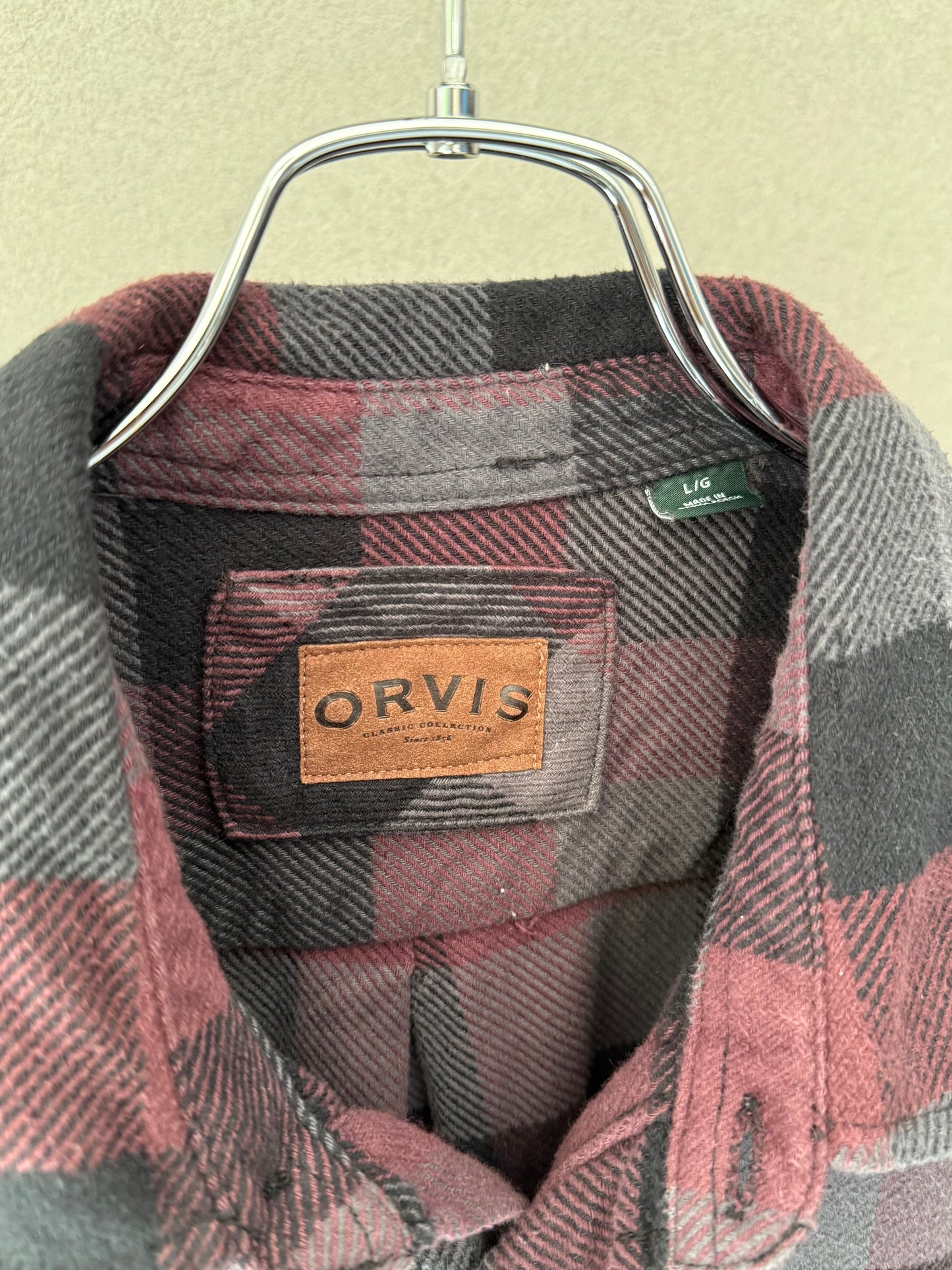 00's ORVIS flannel shirt
