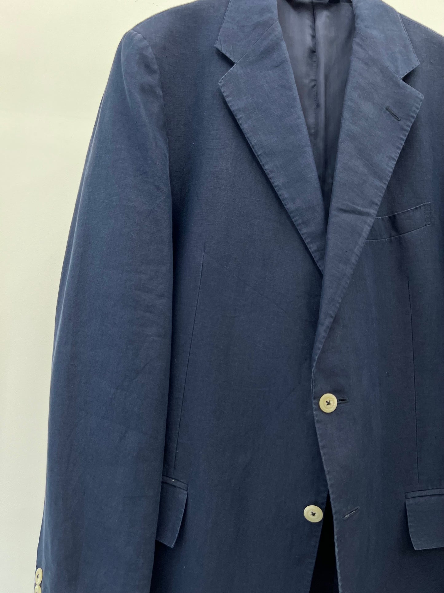 90's Polo Ralph Lauren linen tailored jacket "Made in ITALY"