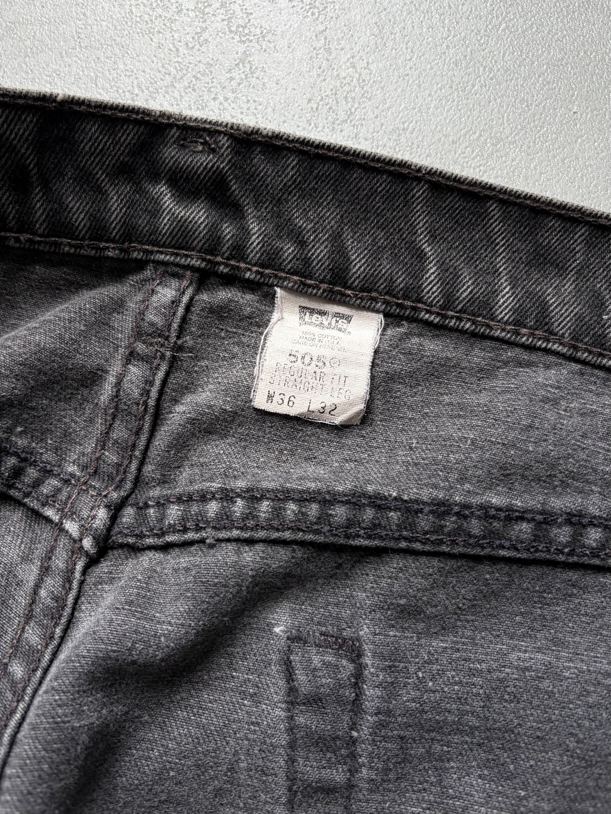 90's Levi's 505 denim pants "Made in USA"