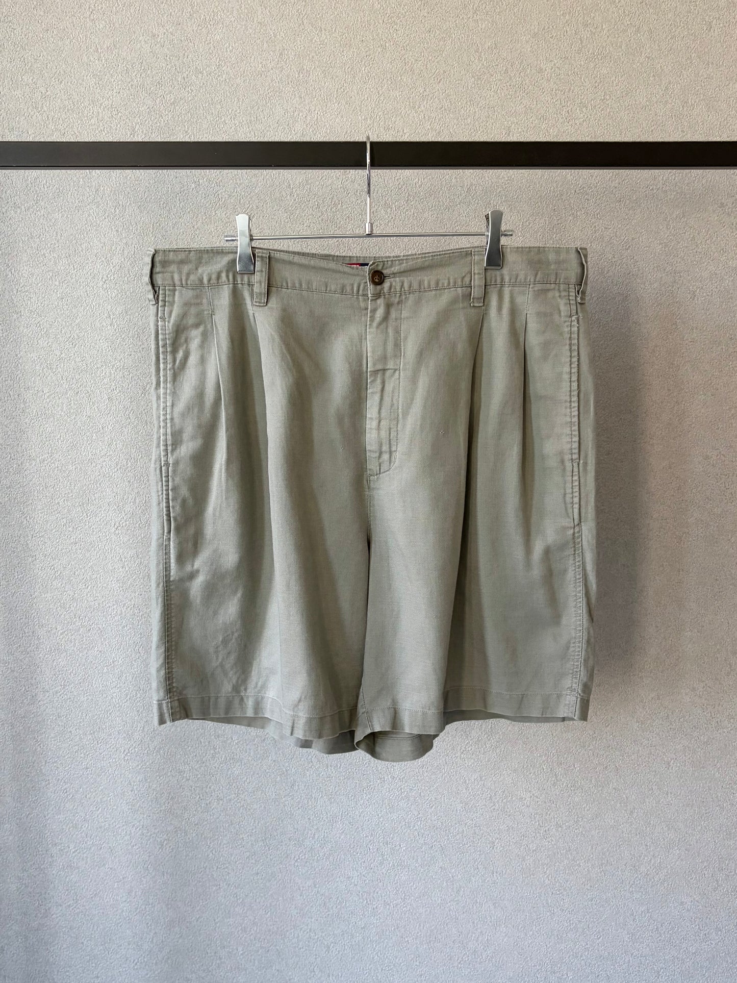 90's CHAPS linen×cotton shorts