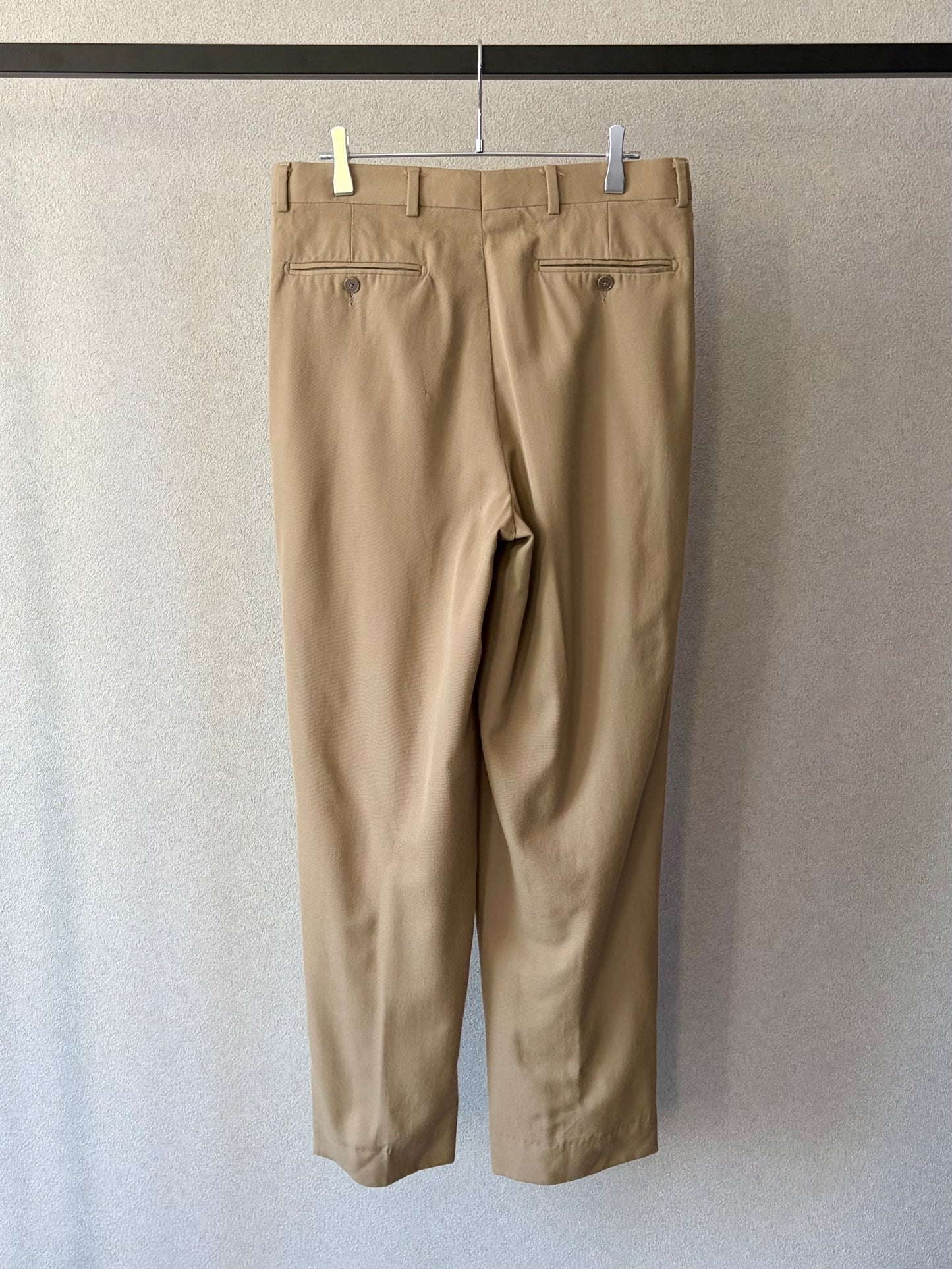 80's GIVENCHY wool slacks "Made in USA"