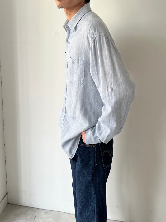 00's CUBAVERA linen shirt "DEAD STOCK"