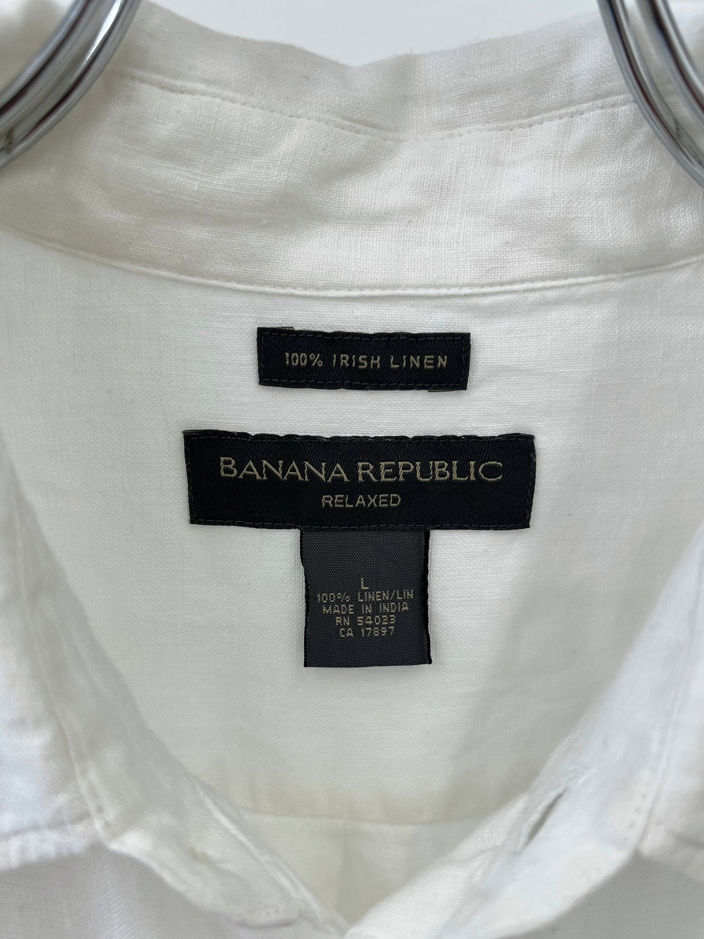 00's BANANA REPUBLIC linen shirt