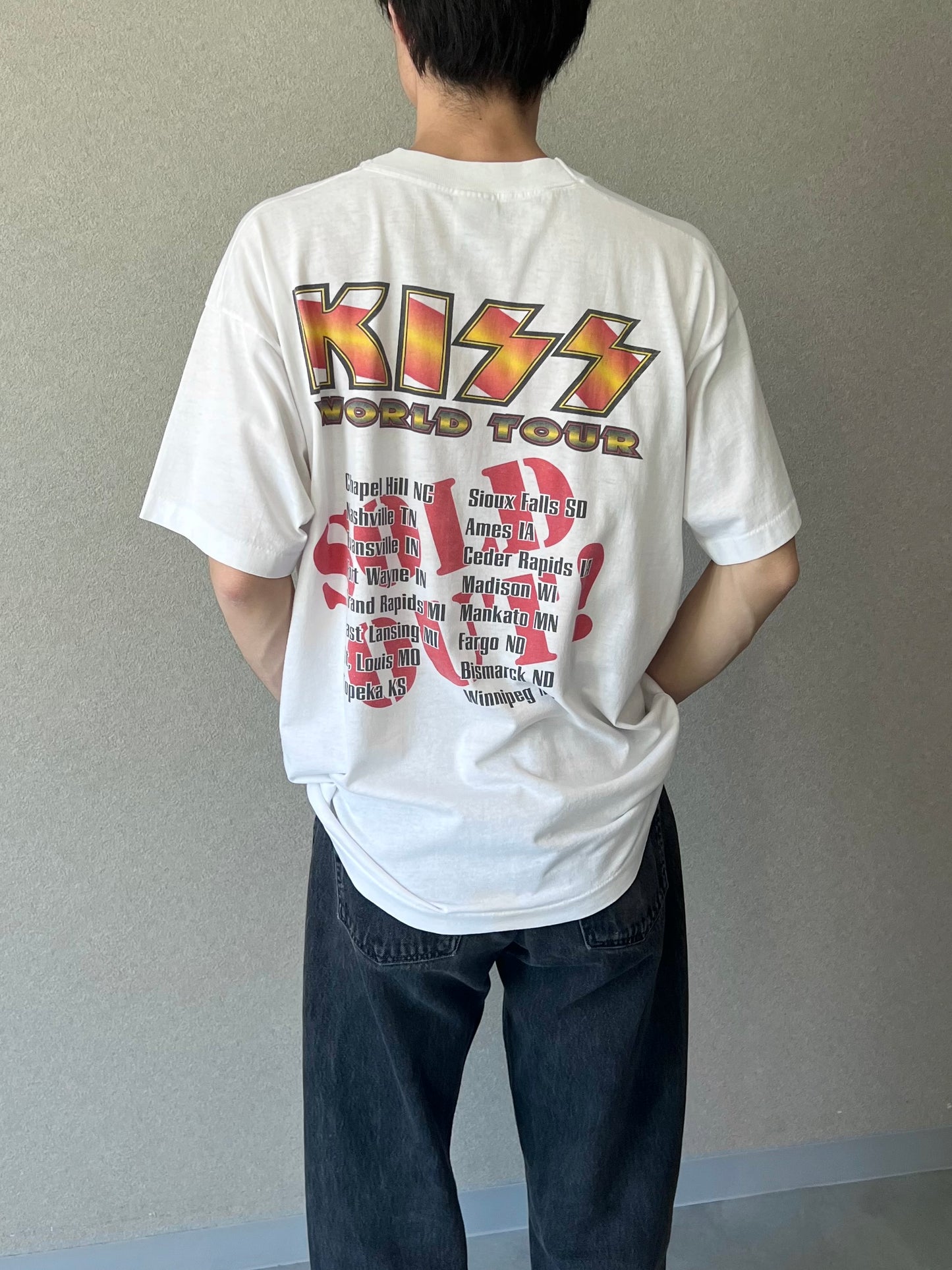 90's KISS music t-shirt
