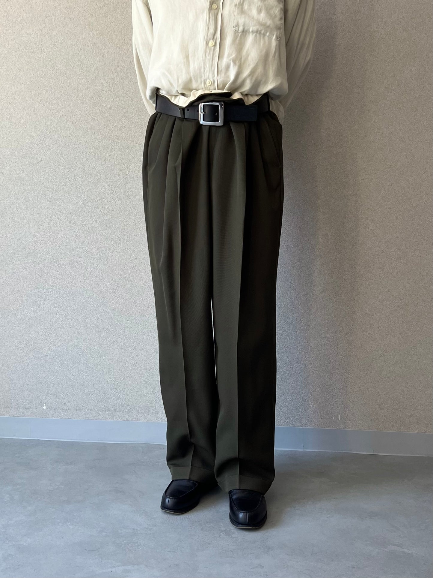 80's GIVENCHY wool slacks "Made in USA"