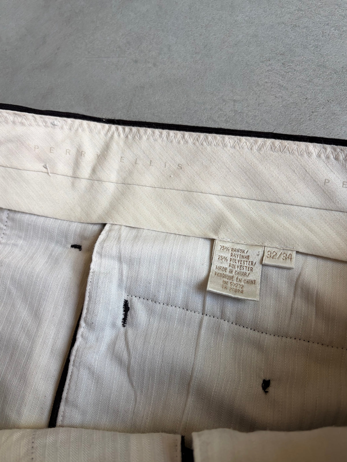 90's PERRY ELLIS rayon slacks