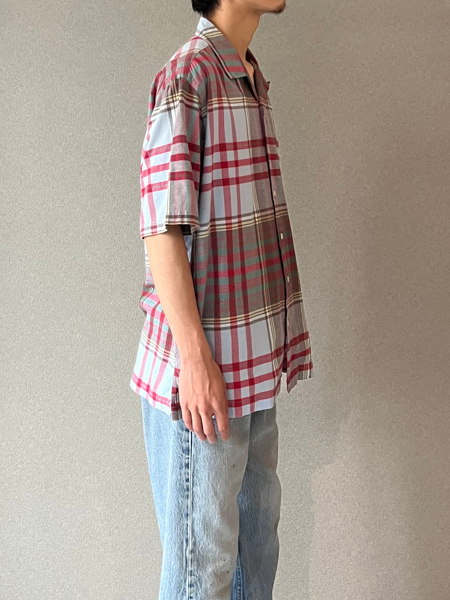 90's Polo Ralph Lauren open collar shirt "CALDWELL"