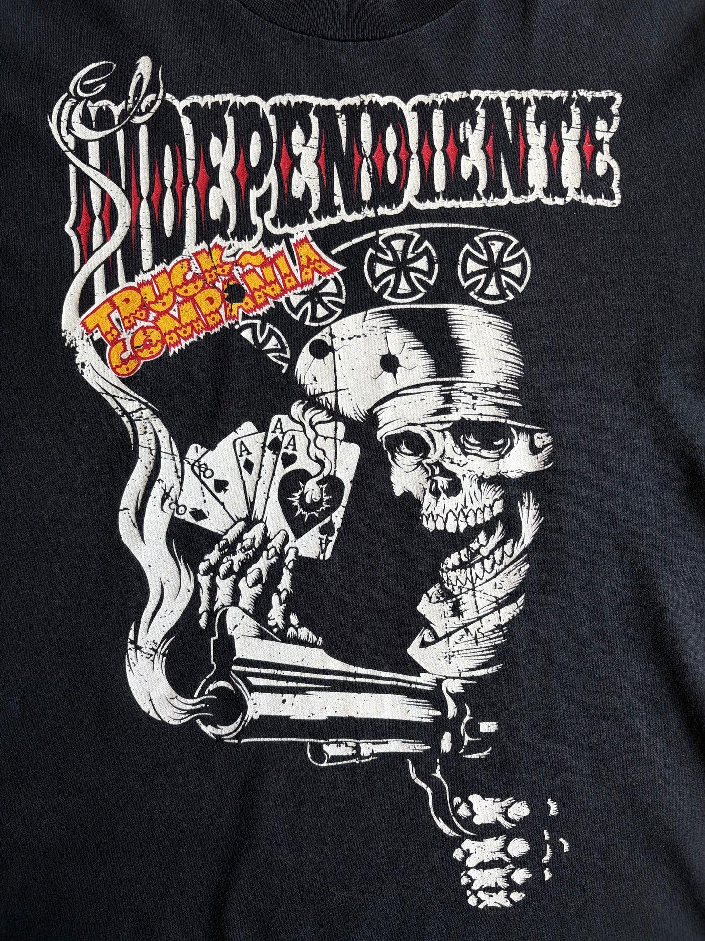 00's INDEPENDENT print t-shirt