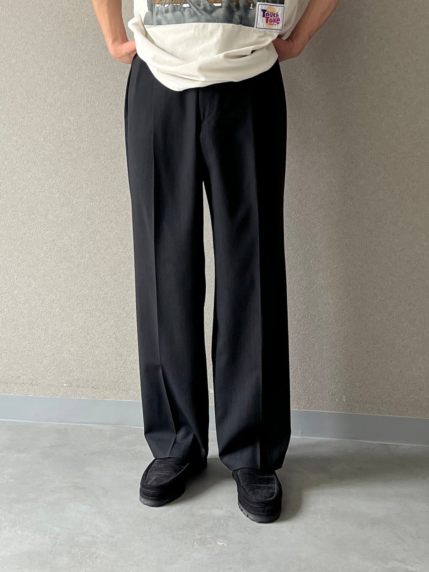 90's PRONTO UOMO wool slacks