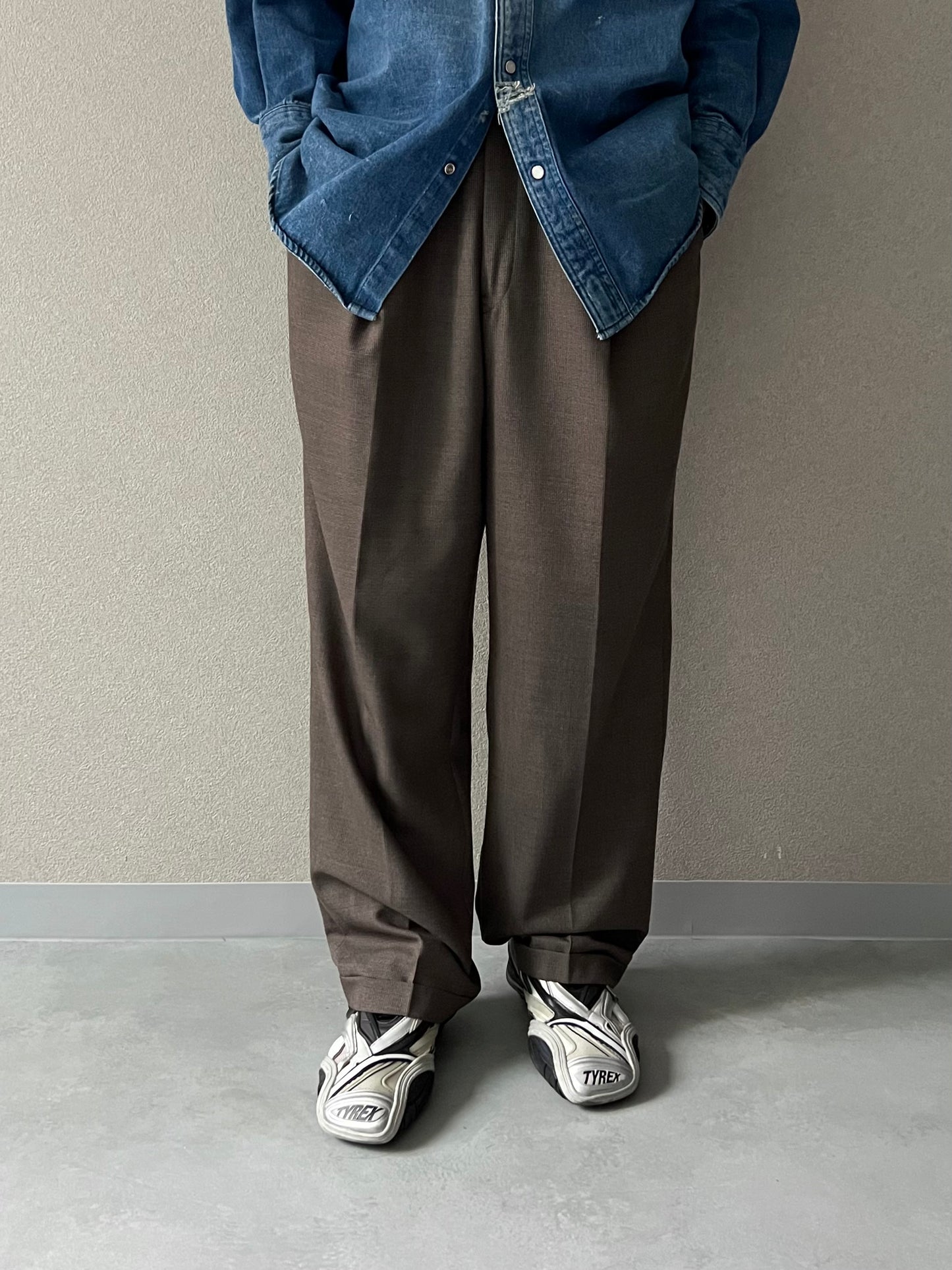90's Christian Dior wool slacks