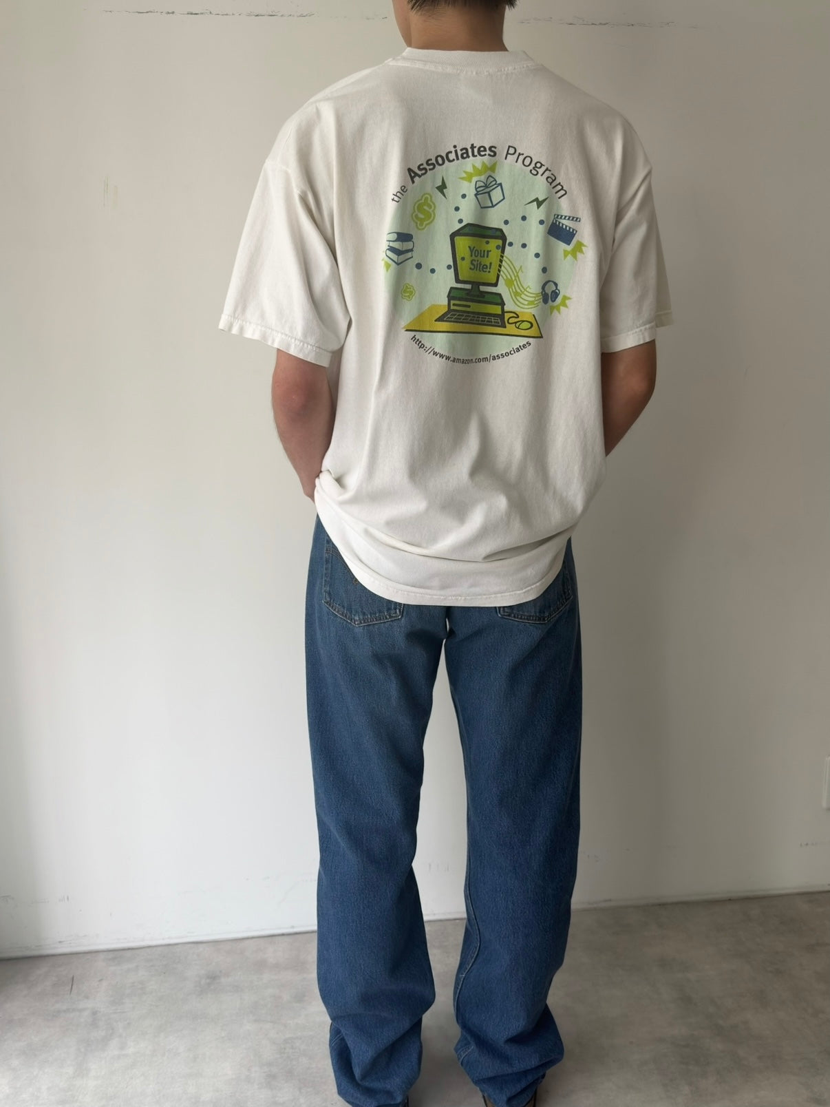 90's〜 amazon t-shirt
