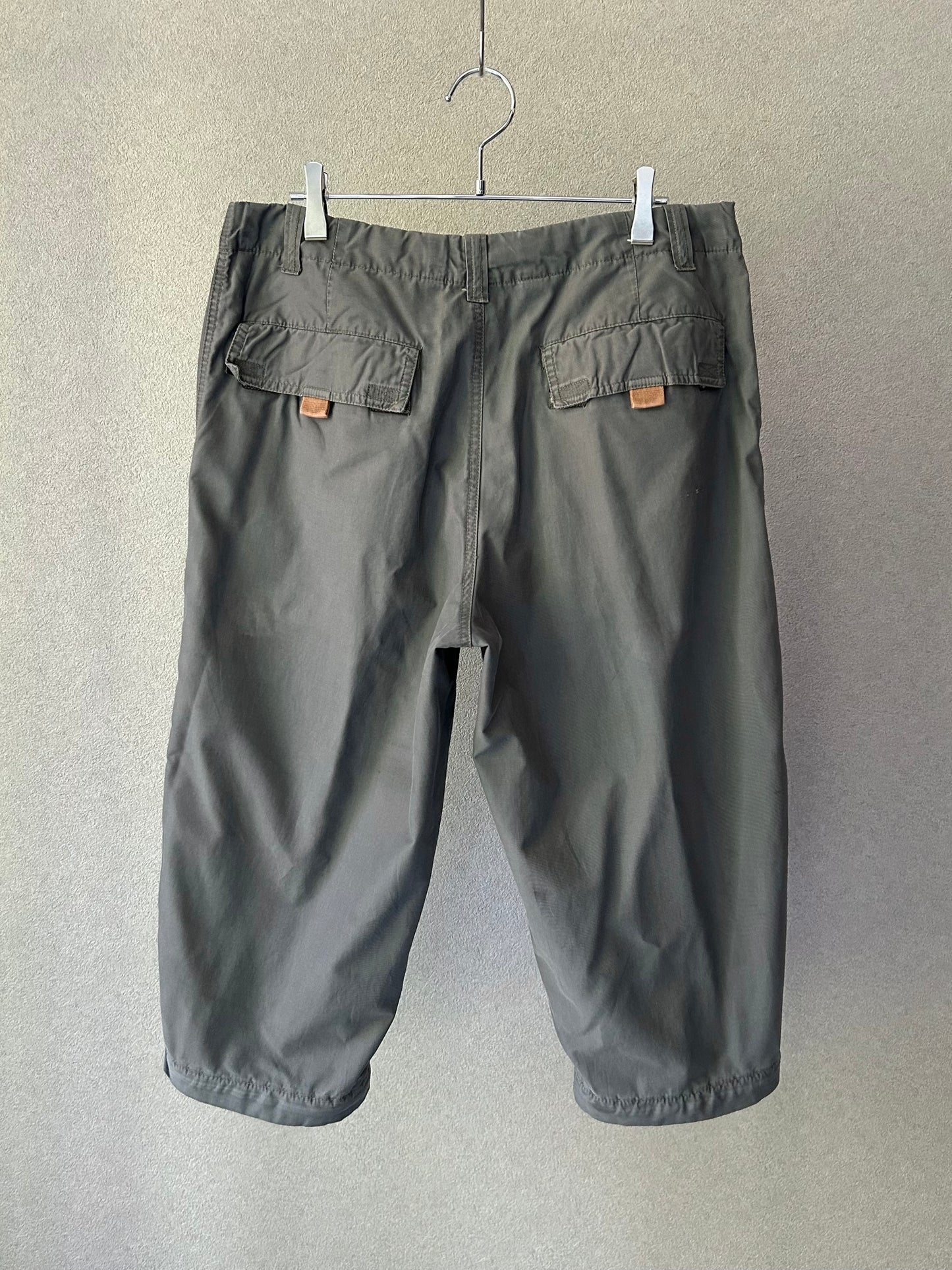 00's GAP cotton×nylon convertible cargo pants