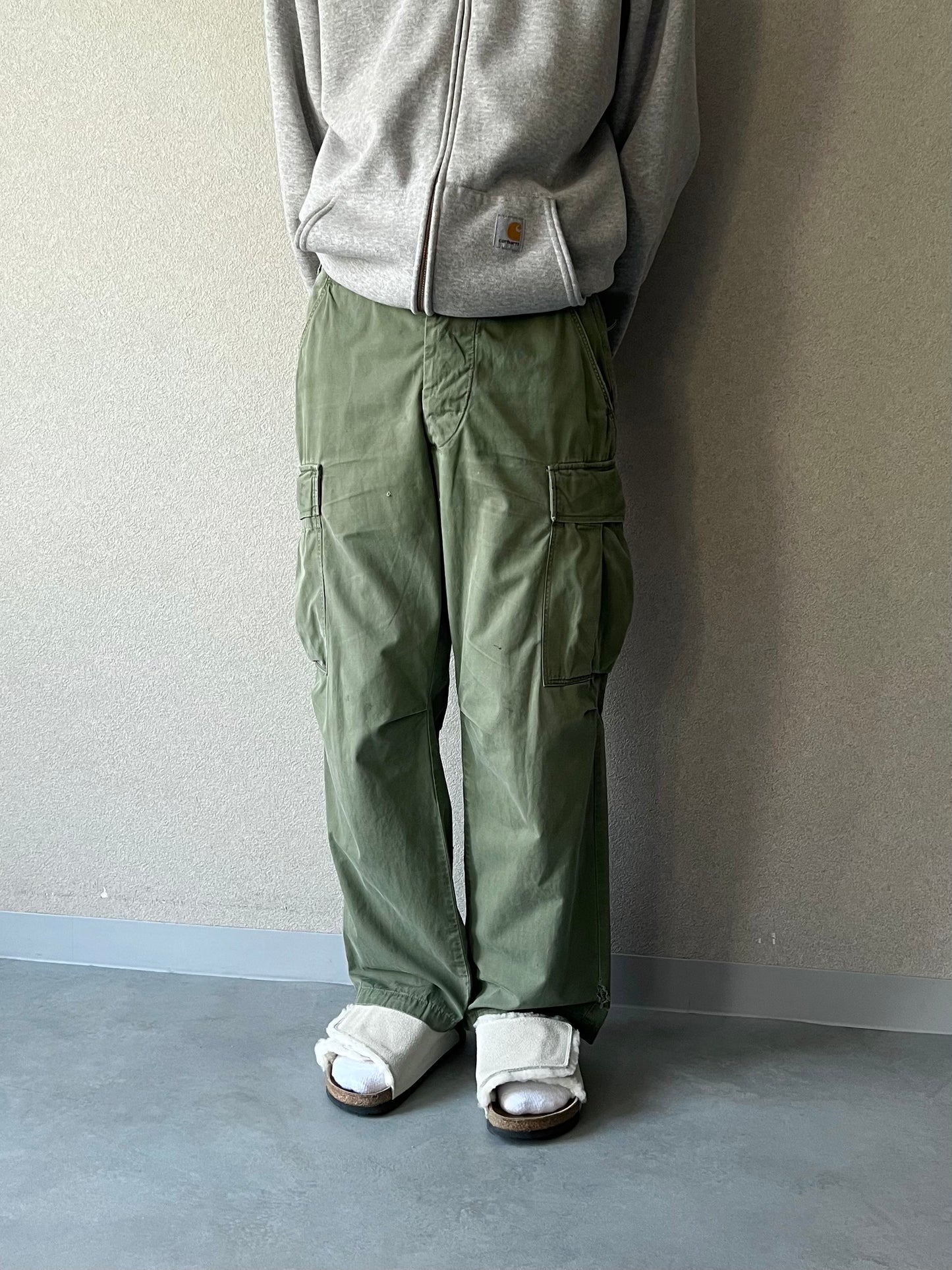60's US.ARMY jungle fatigue pants "3rd"