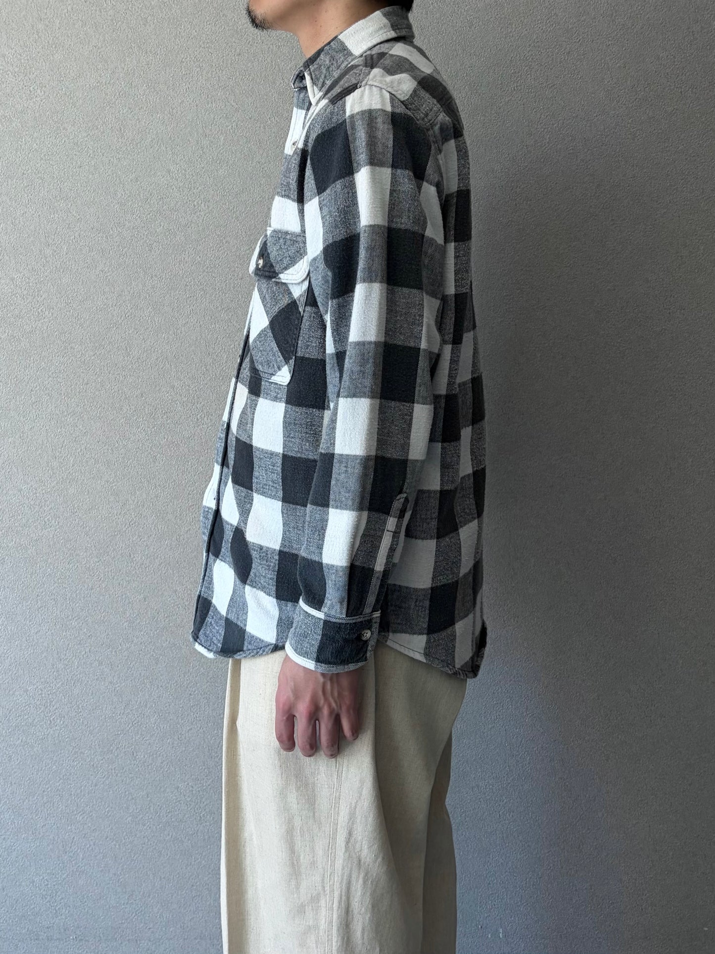 90's ST.JHON'S BAY flannel shirt