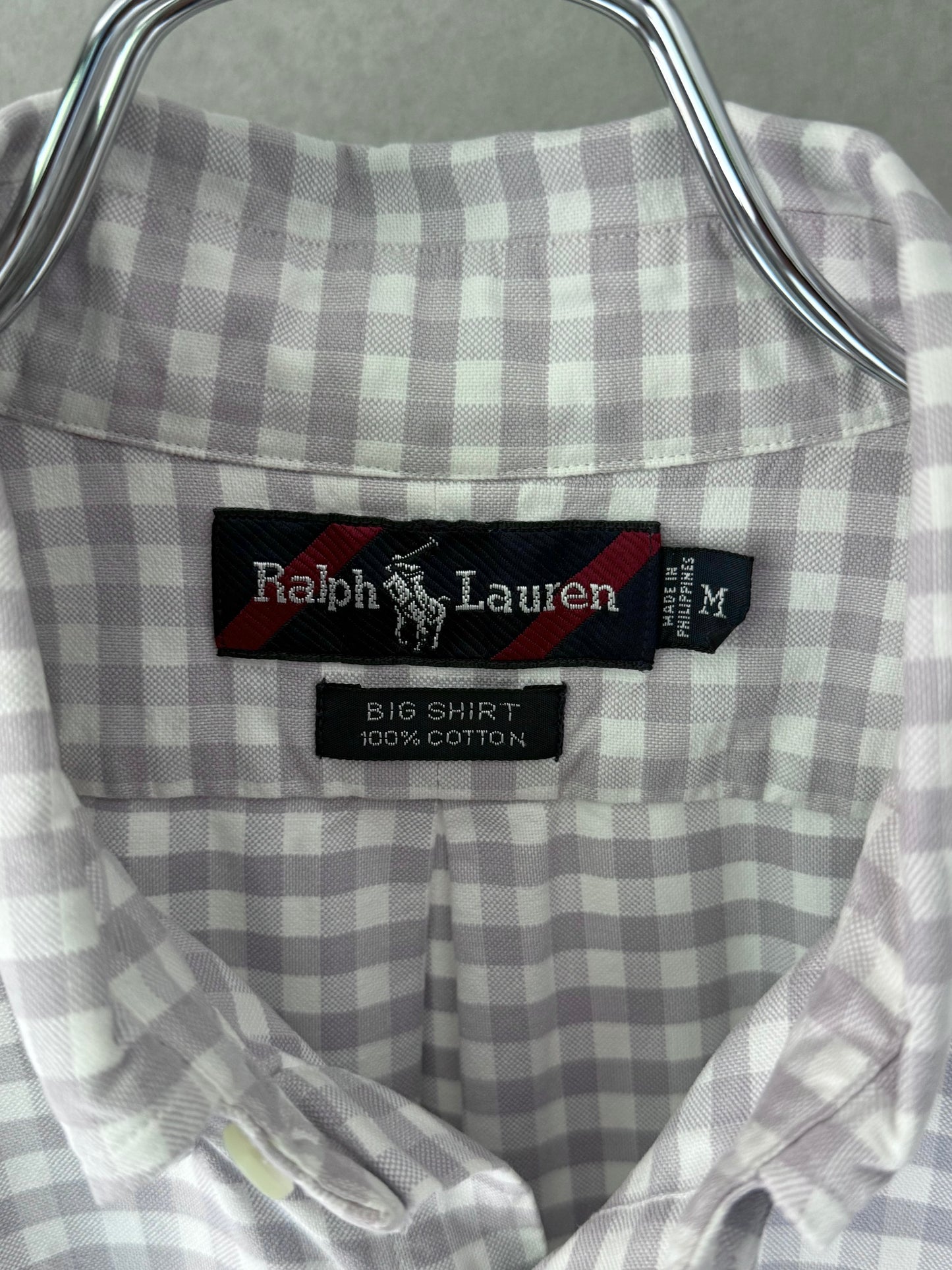90's Polo Ralph Lauren BD shirt “BIG SHIRT"