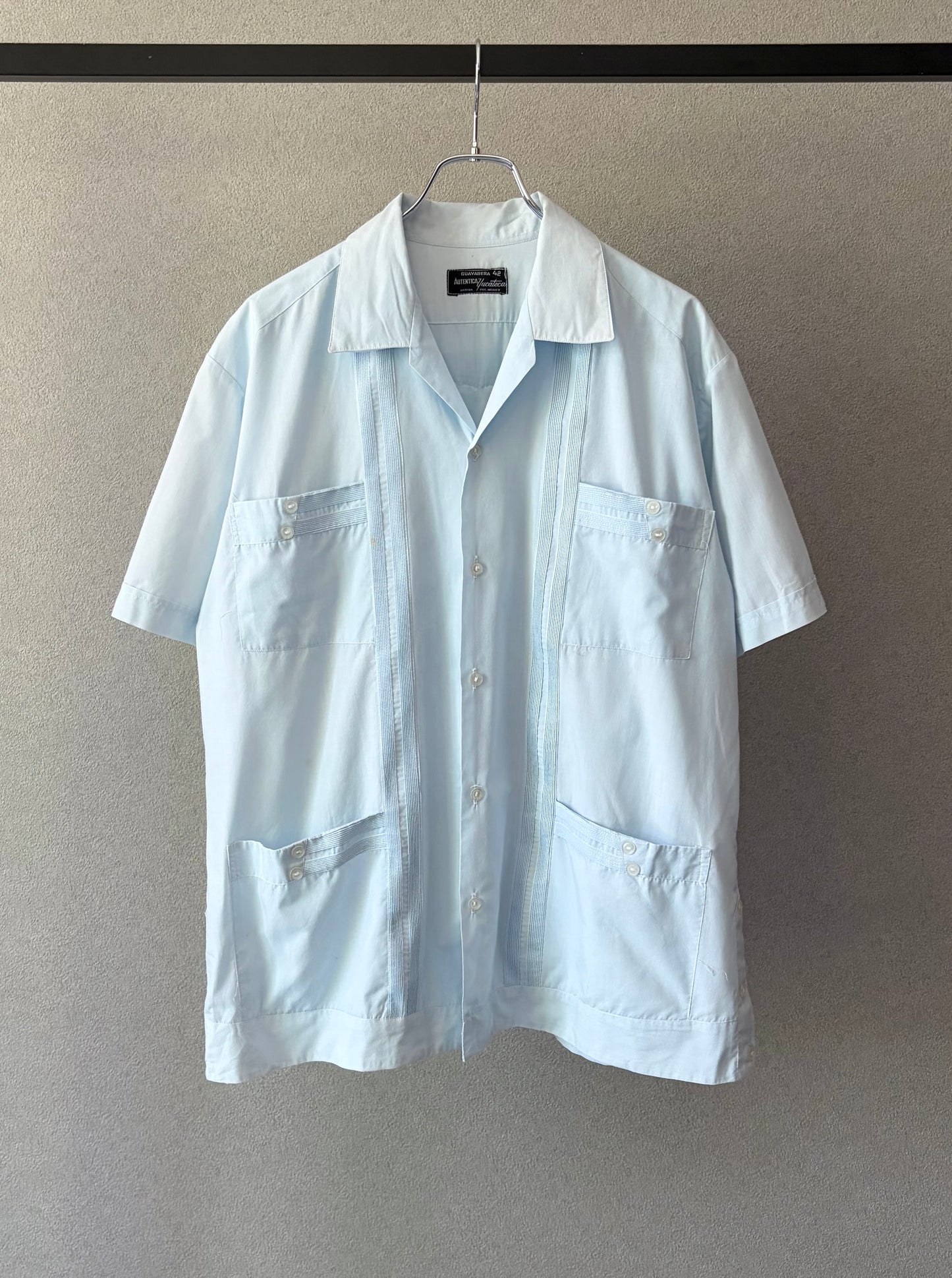 80's YUCATECA guayabera shirt
