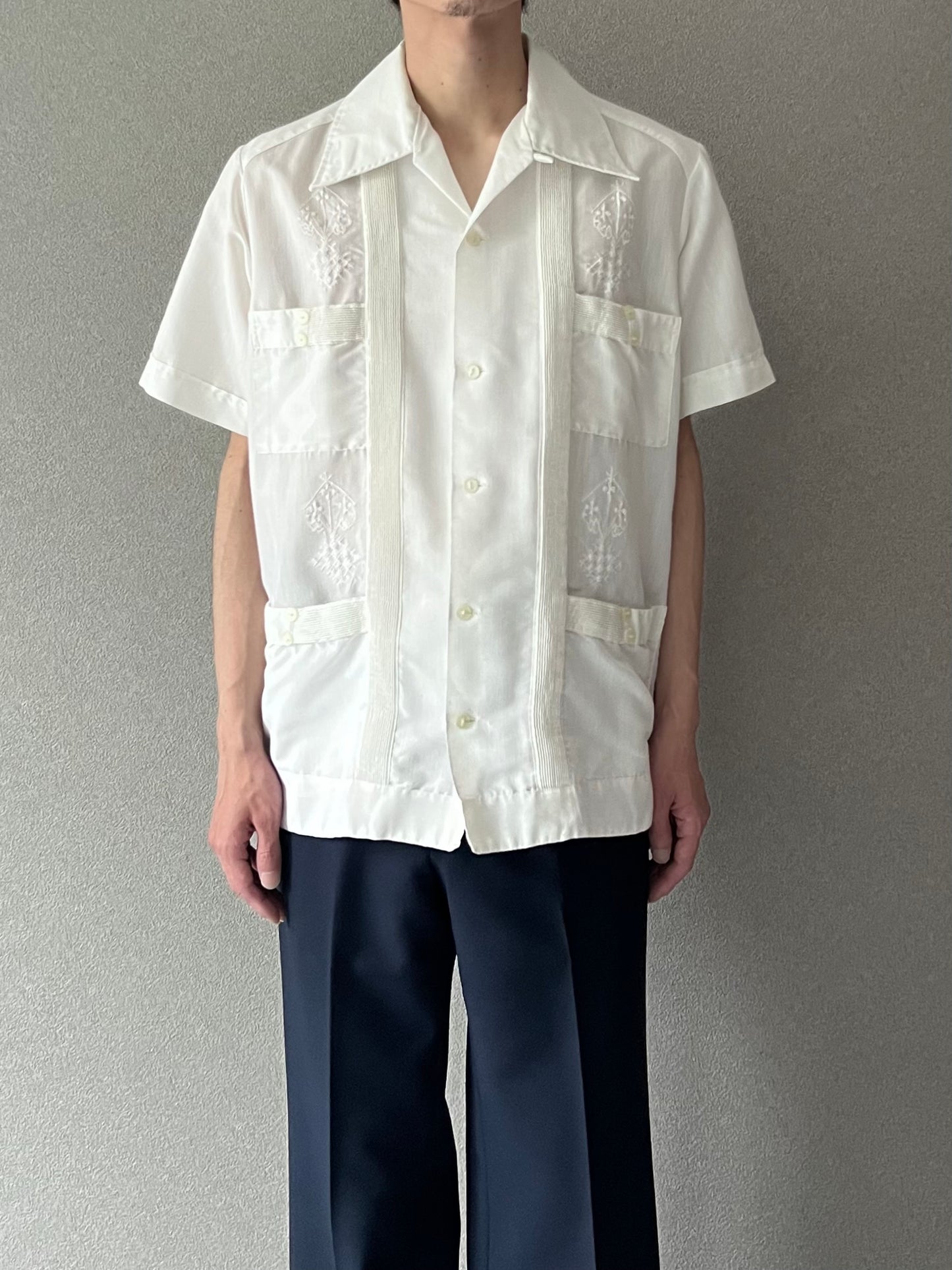 80's LOL BA guayabera shirt