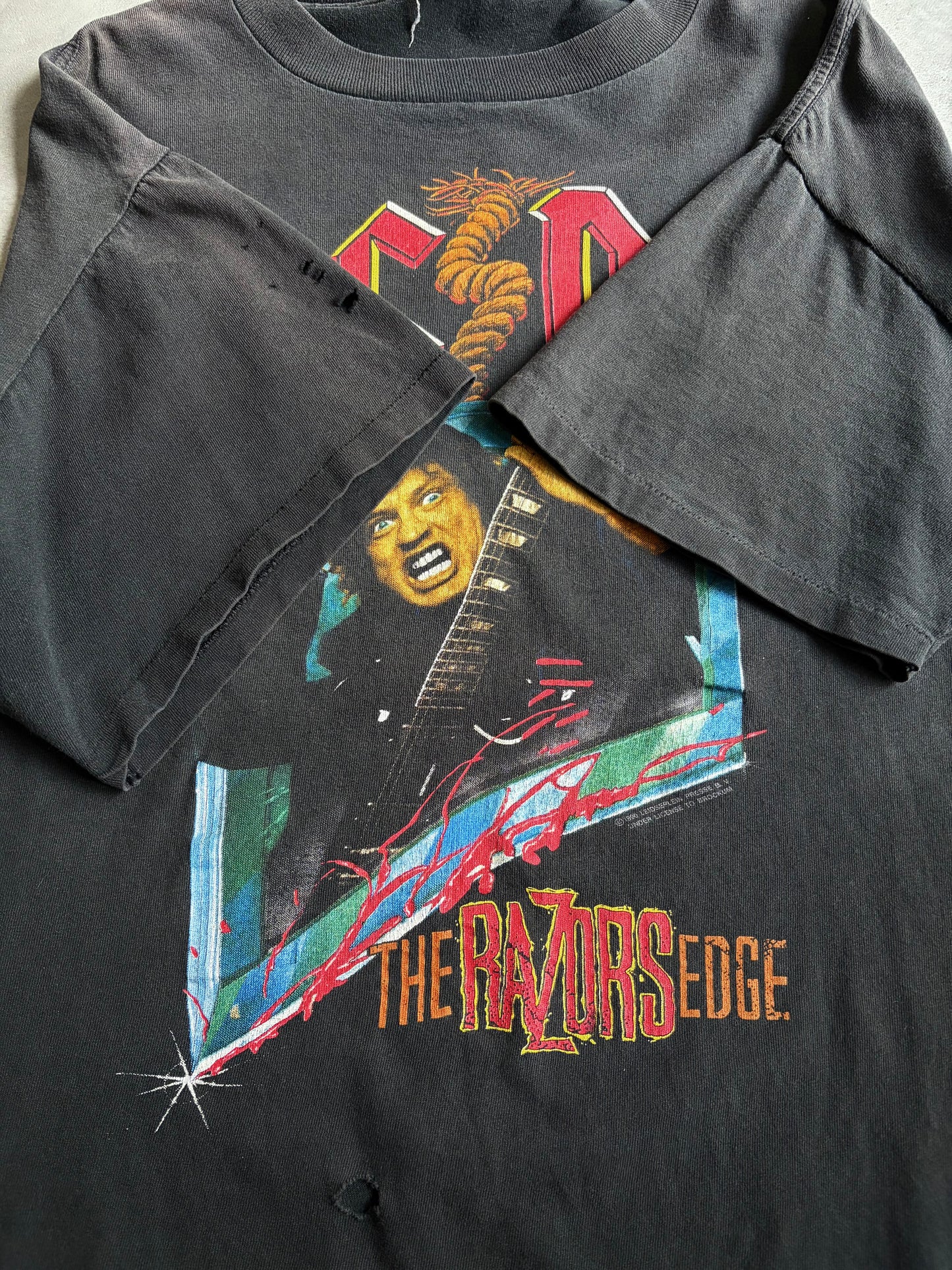 90's AC/DC music t-shirt "Made in USA"