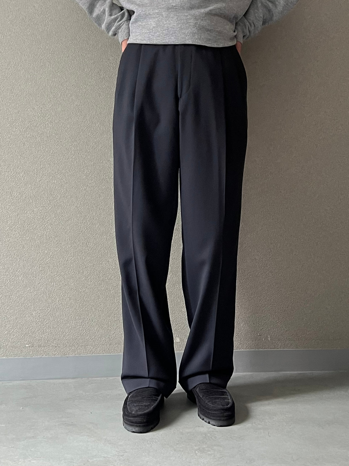 00's PAZONI wool slacks "Made in ITALY"