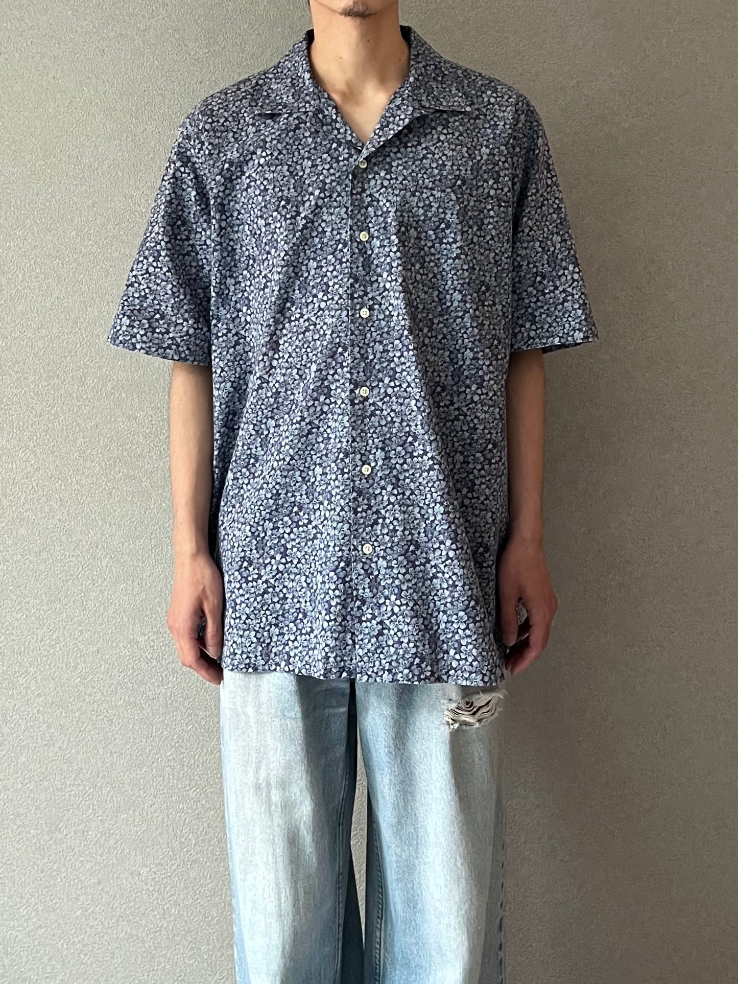 90's Polo Ralph Lauren open collar shirt "CALDWELL"