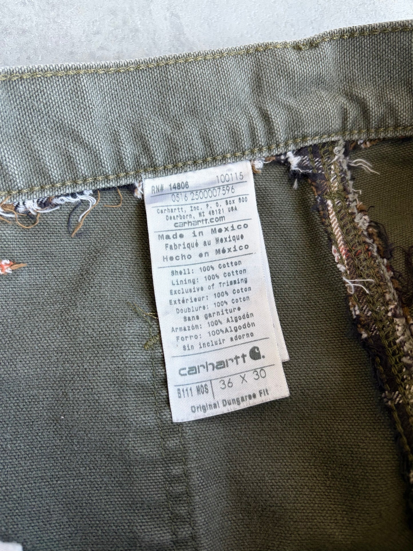 00's carhartt painter pants