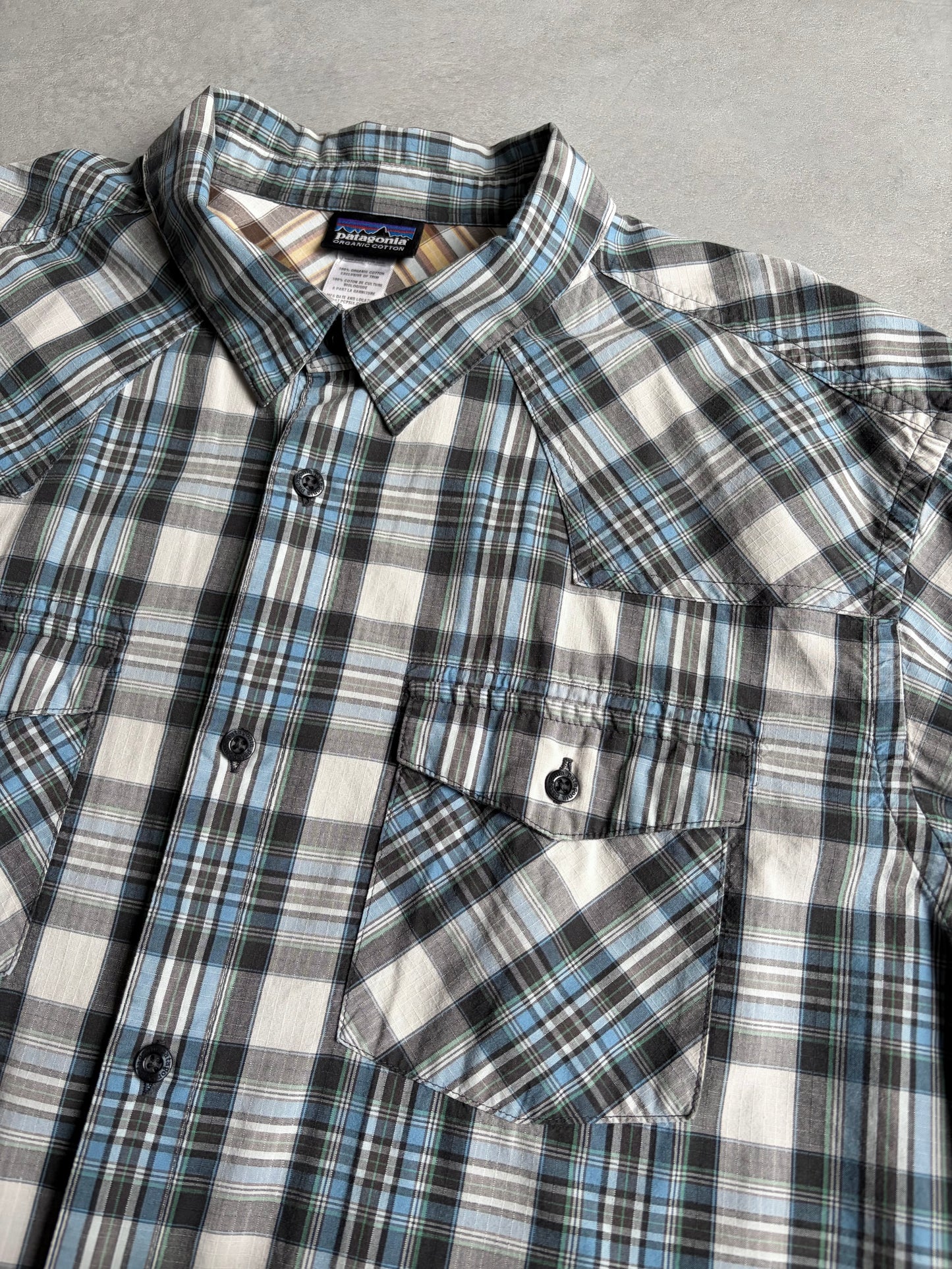 00's patagonia western shirt