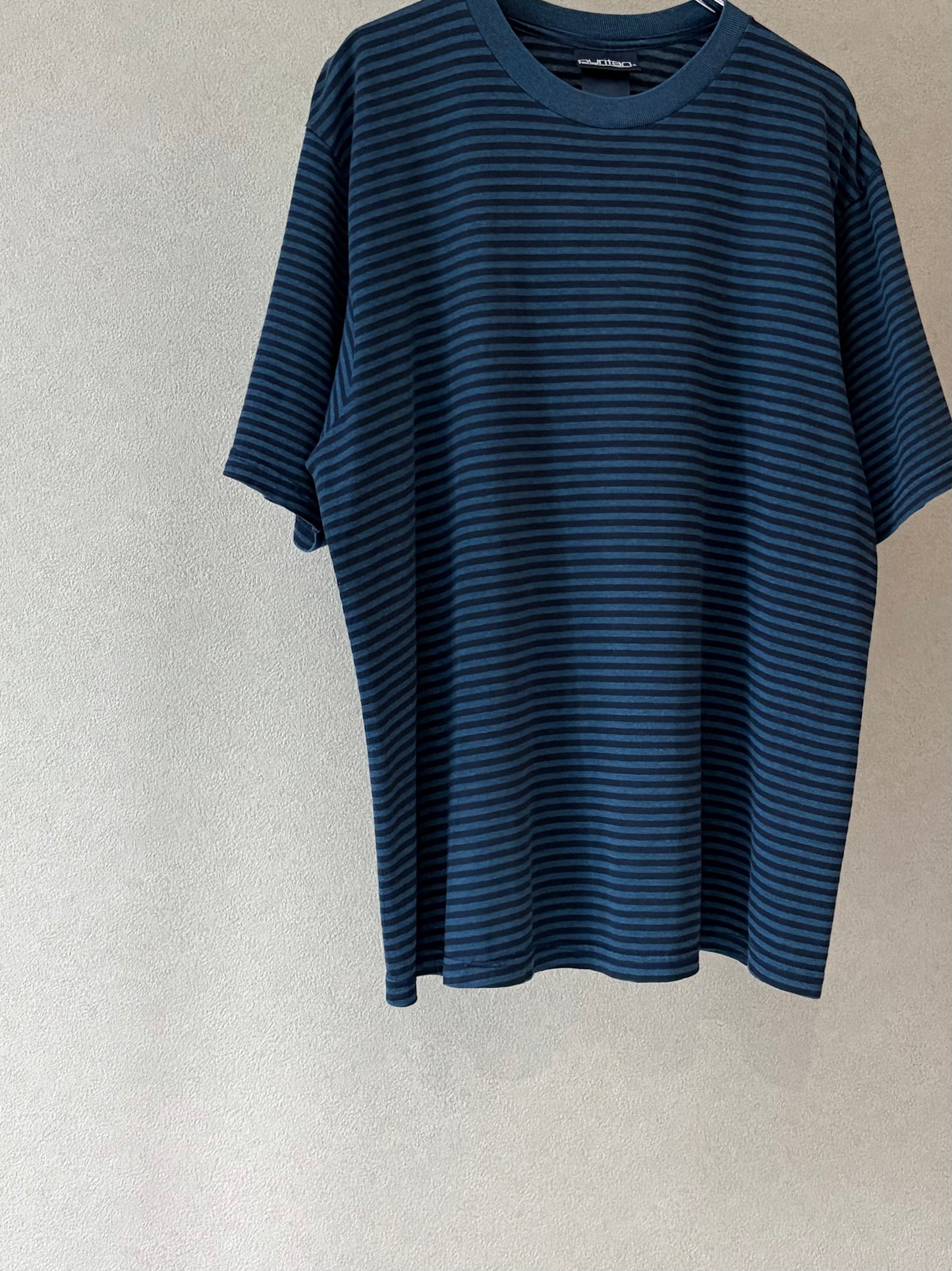 90's〜 puritan border t-shirt