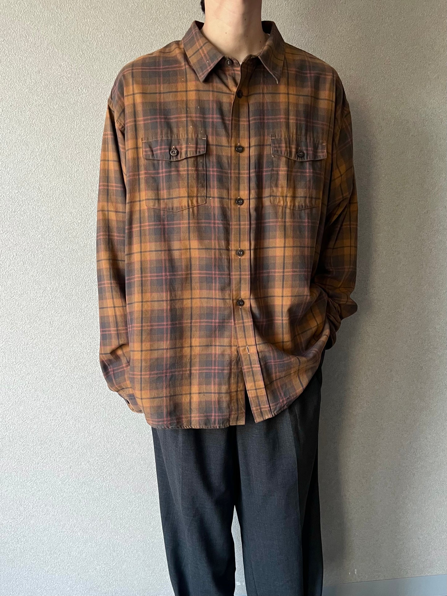 00's patagonia flannel shirt