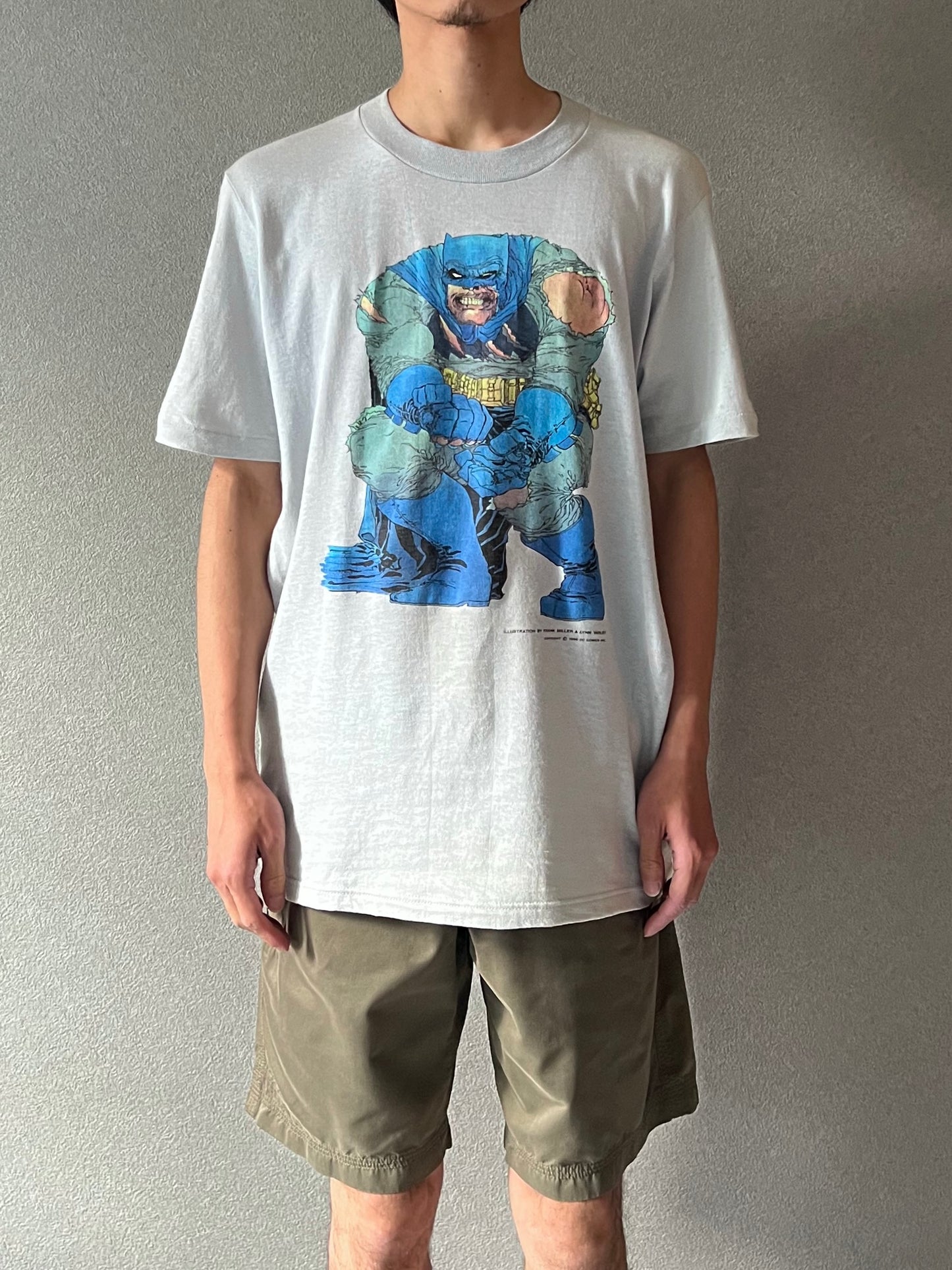 80's BATMAN THE DARK KNIGHT FRANK MILLER t-shirt "Made in USA"