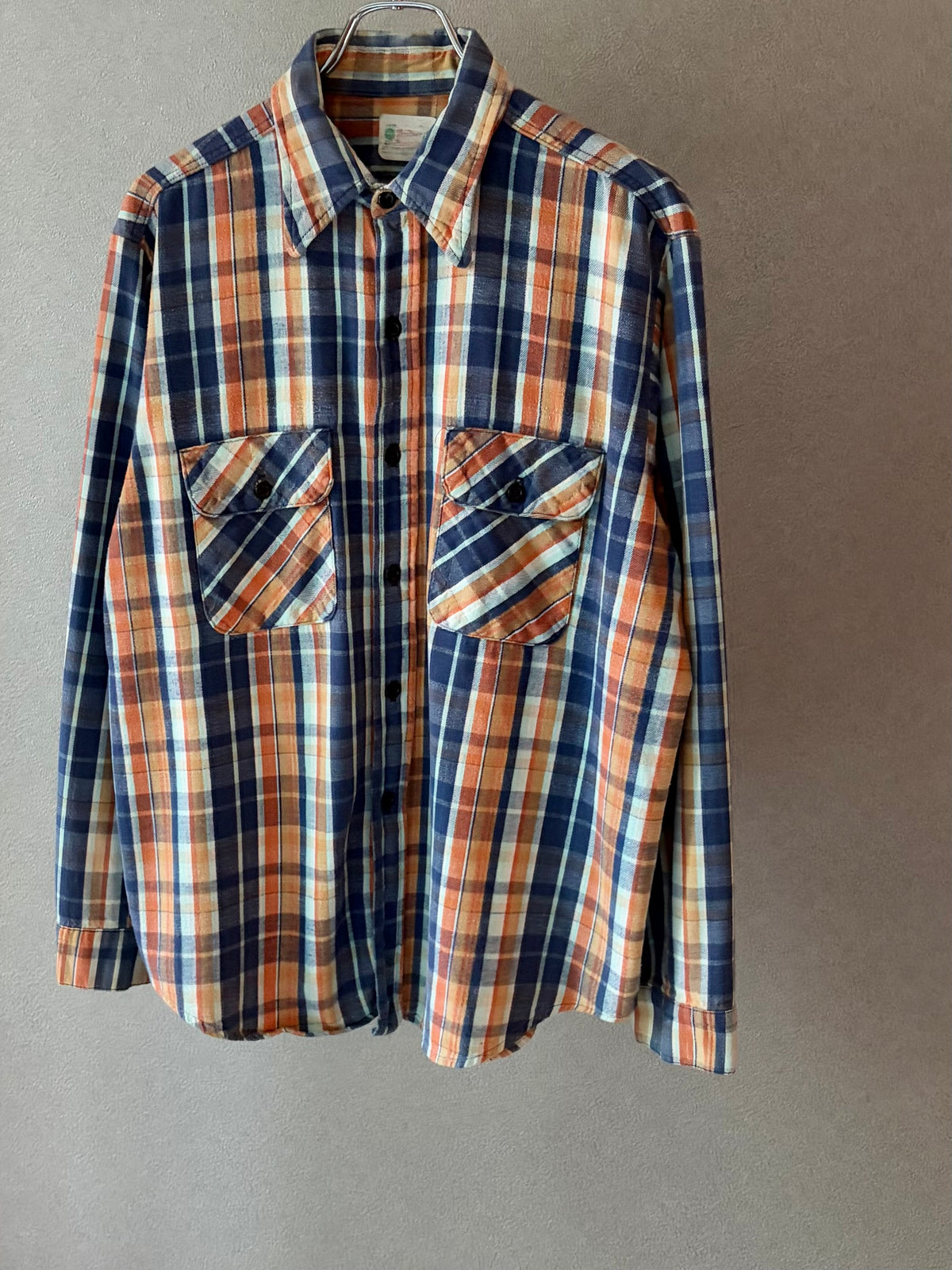 60's FIVE BROTHER flannel shirt