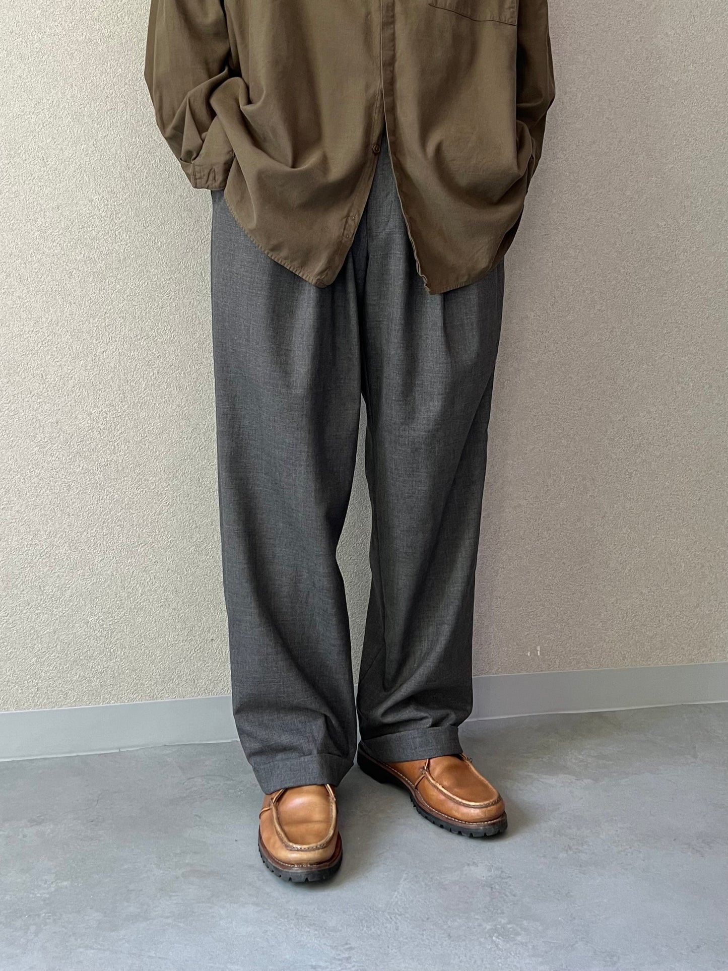 00's LARUEN RALPH LAUREN wool slacks