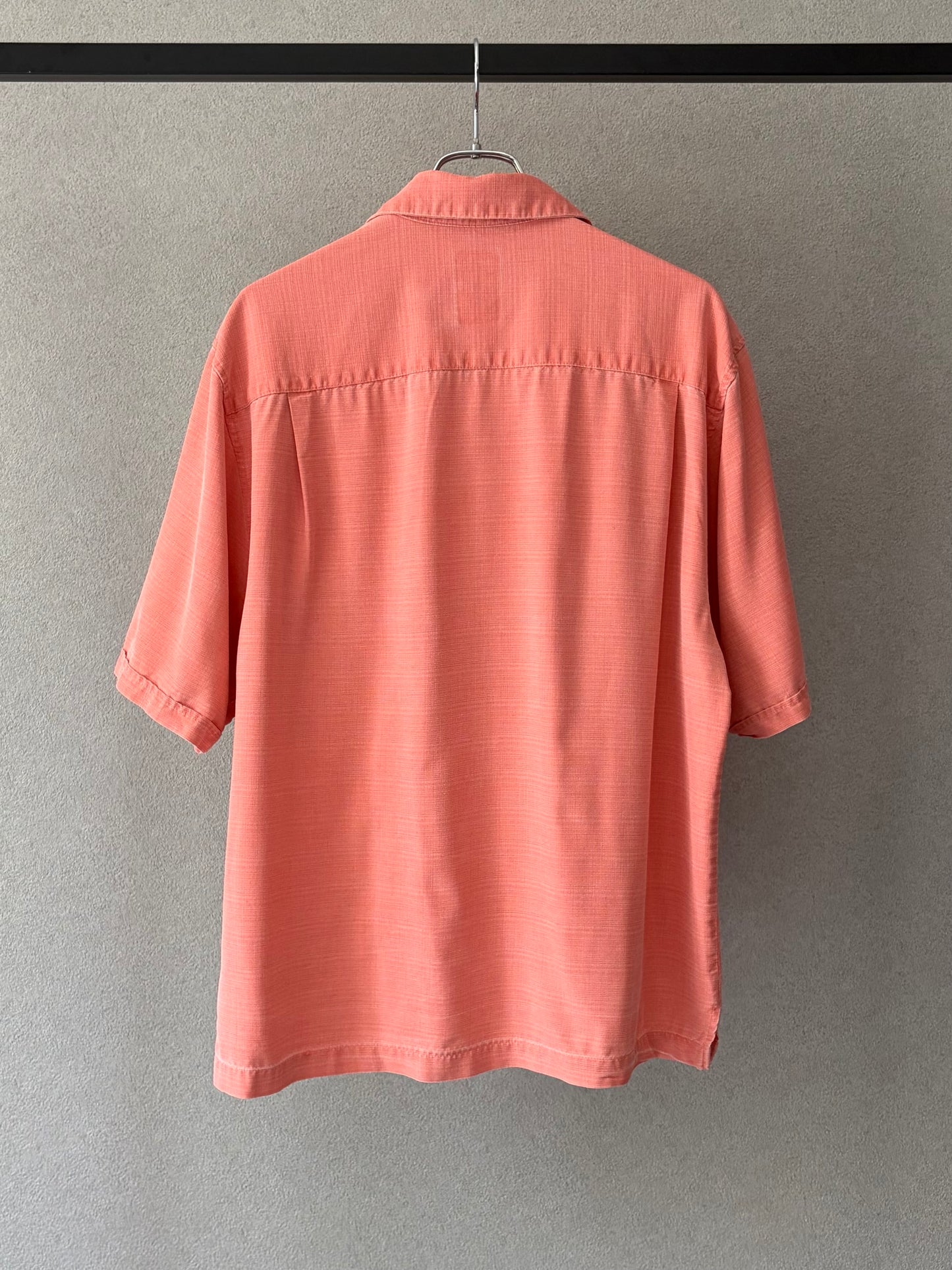 00's Jamaica Jaxx silk open collar shirt