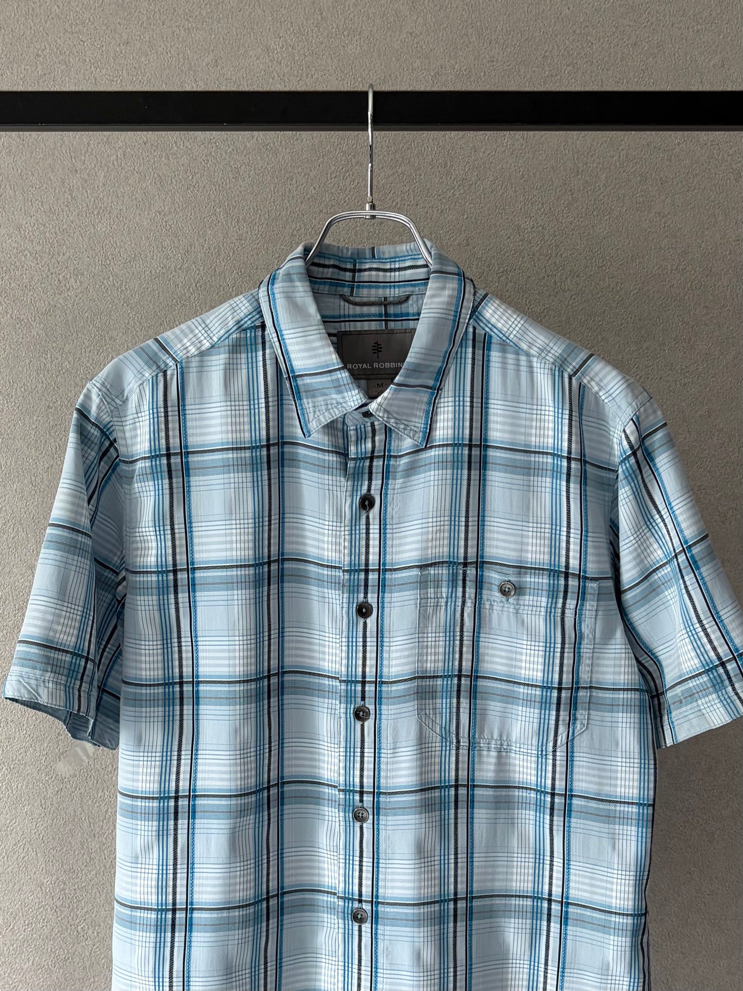 00's ROYAL ROBBINS rayon shirt