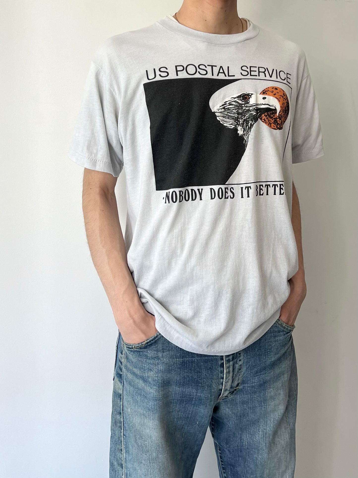 80's〜 UPS printed t-shirt "Made in USA"