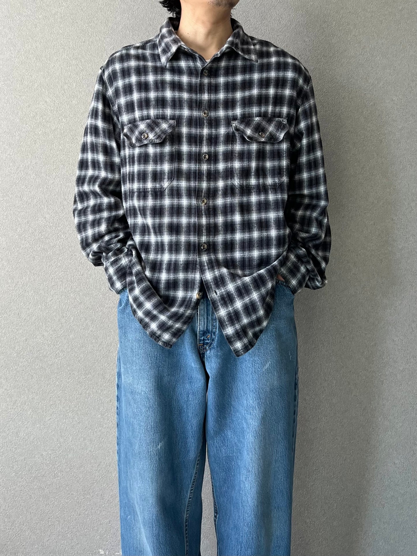 00's FIELD&STREAM flannel shirt