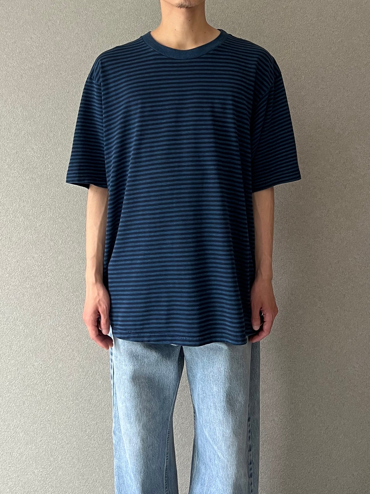 90's〜 puritan border t-shirt