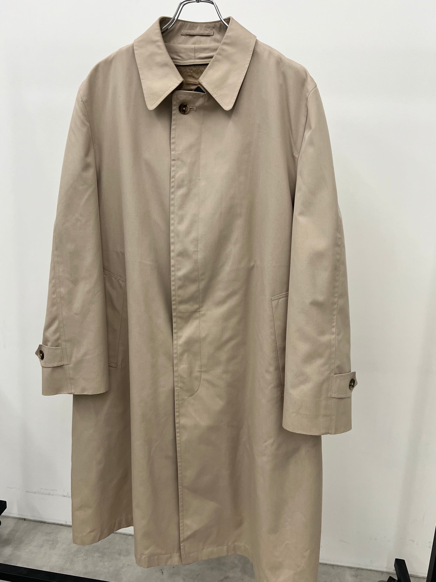 80's Christian Dior balmacaan coat