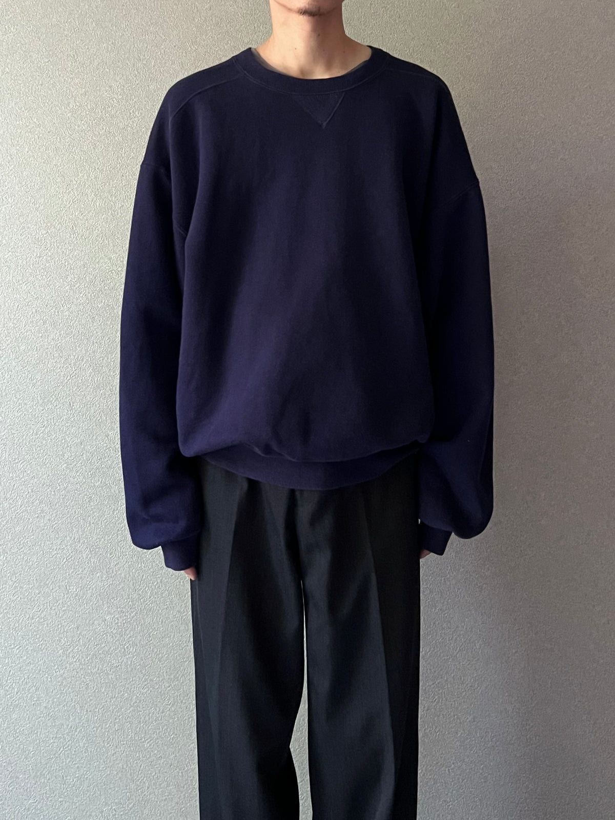 90's RUSSELL HIGH COTTON sweater "Made in USA"
