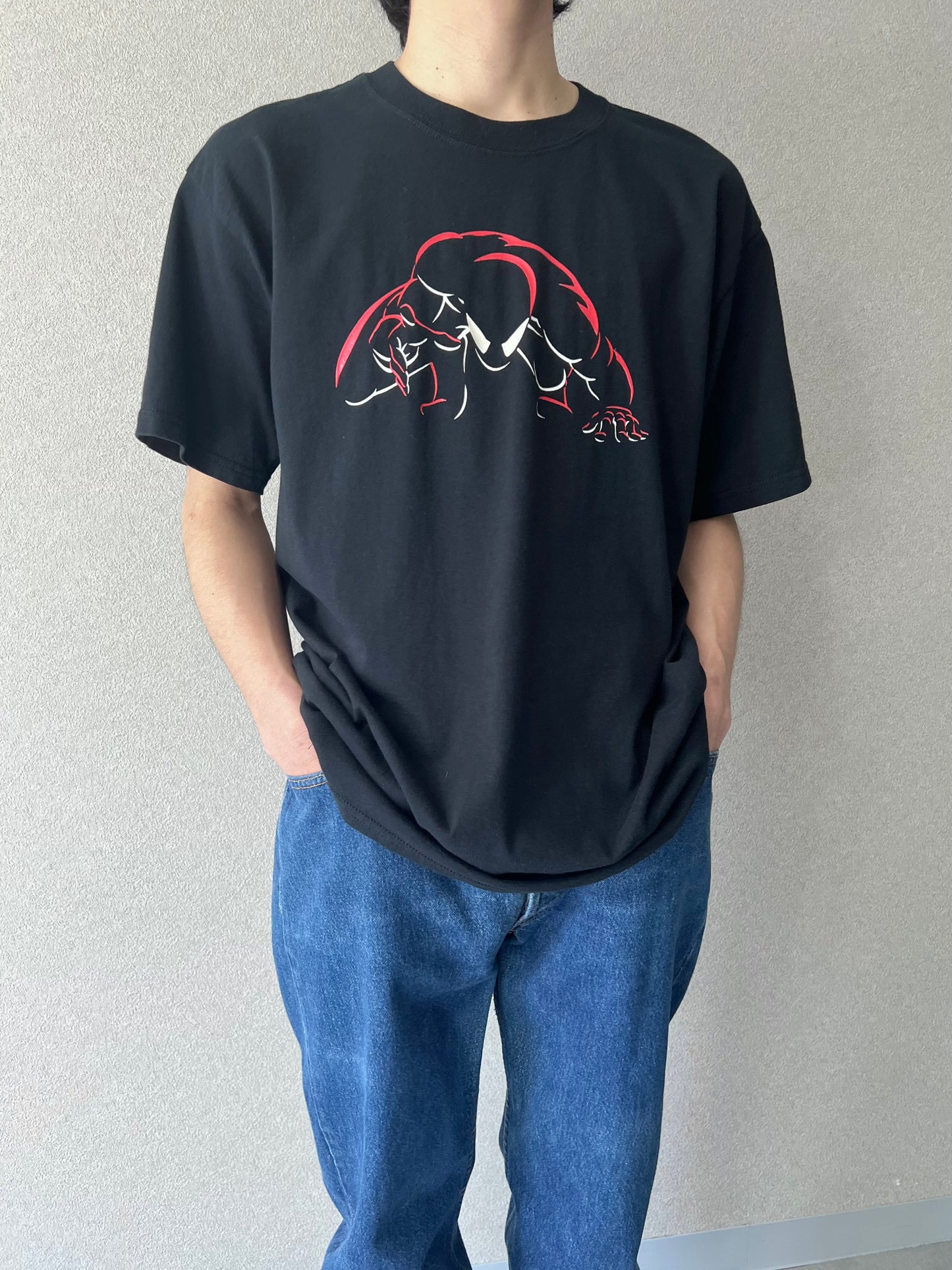 00's SPIDERMAN × UNIVERSAL STUDIOS print t-shirts