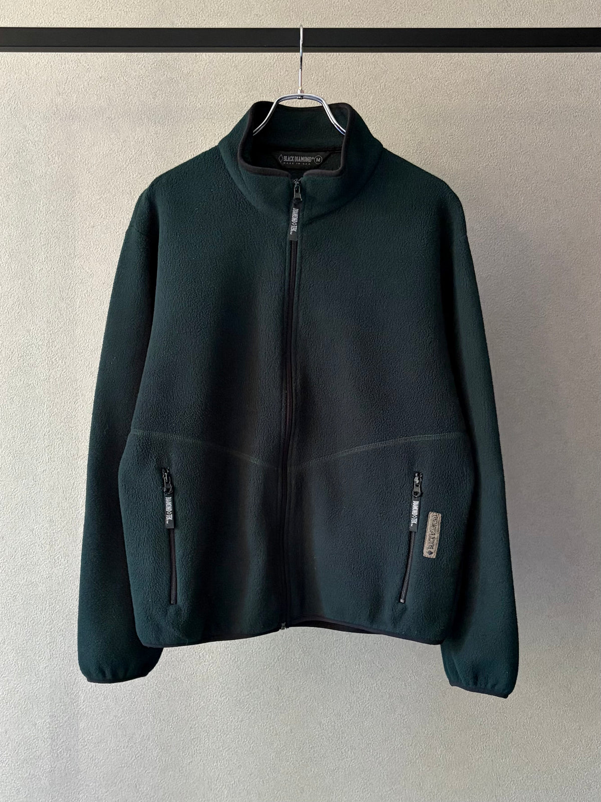 90's BLACK DIAMOND fleece jacket "Made in USA"