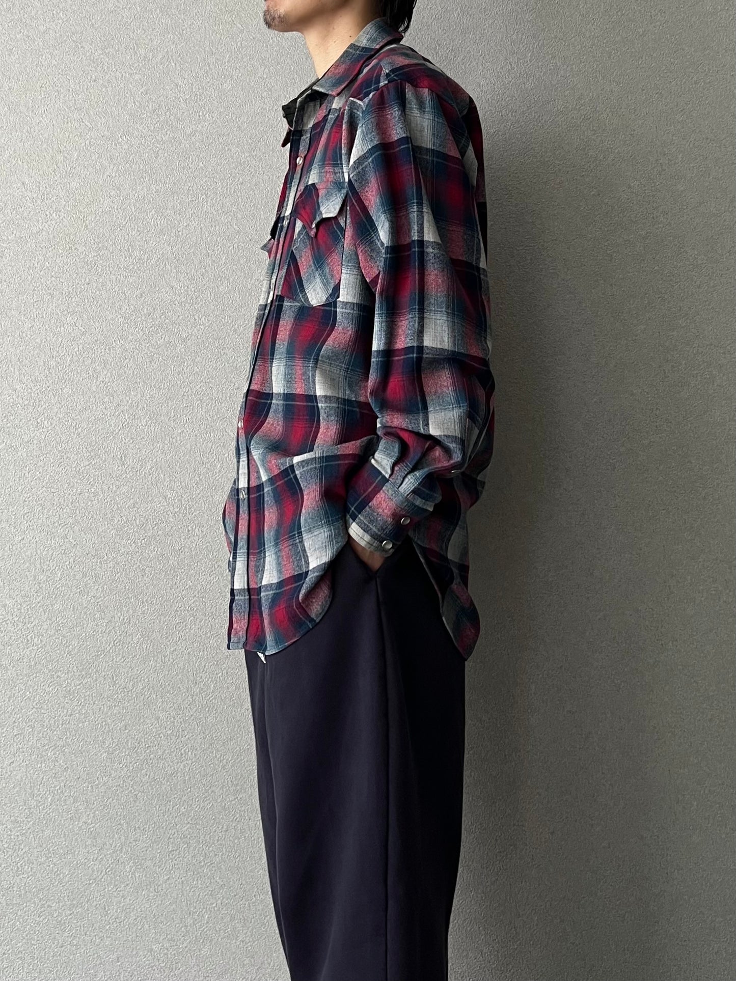 90's PENDLETON western wool shirt "Made in USA"