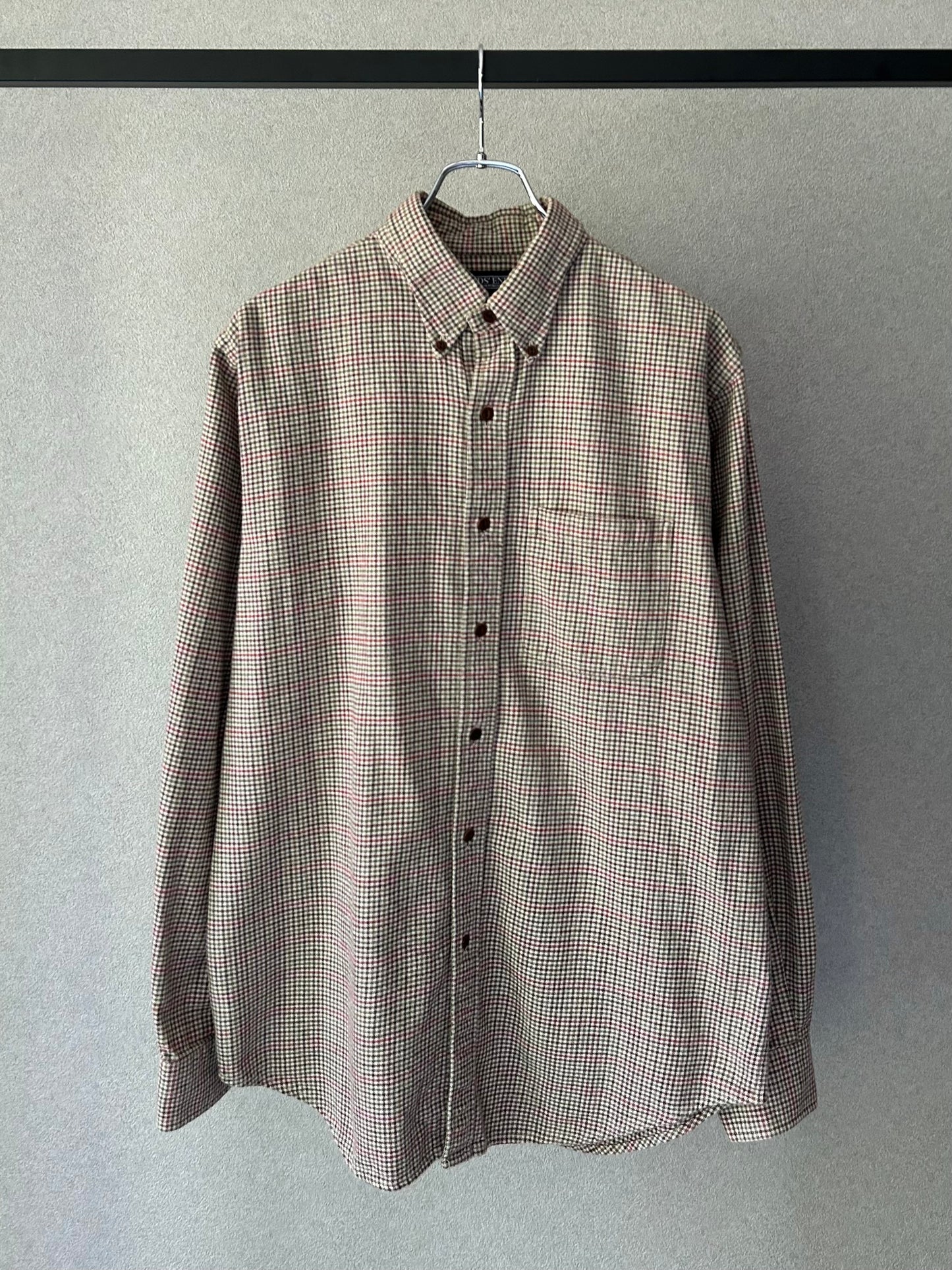 90's LANDS' END flannel shirt