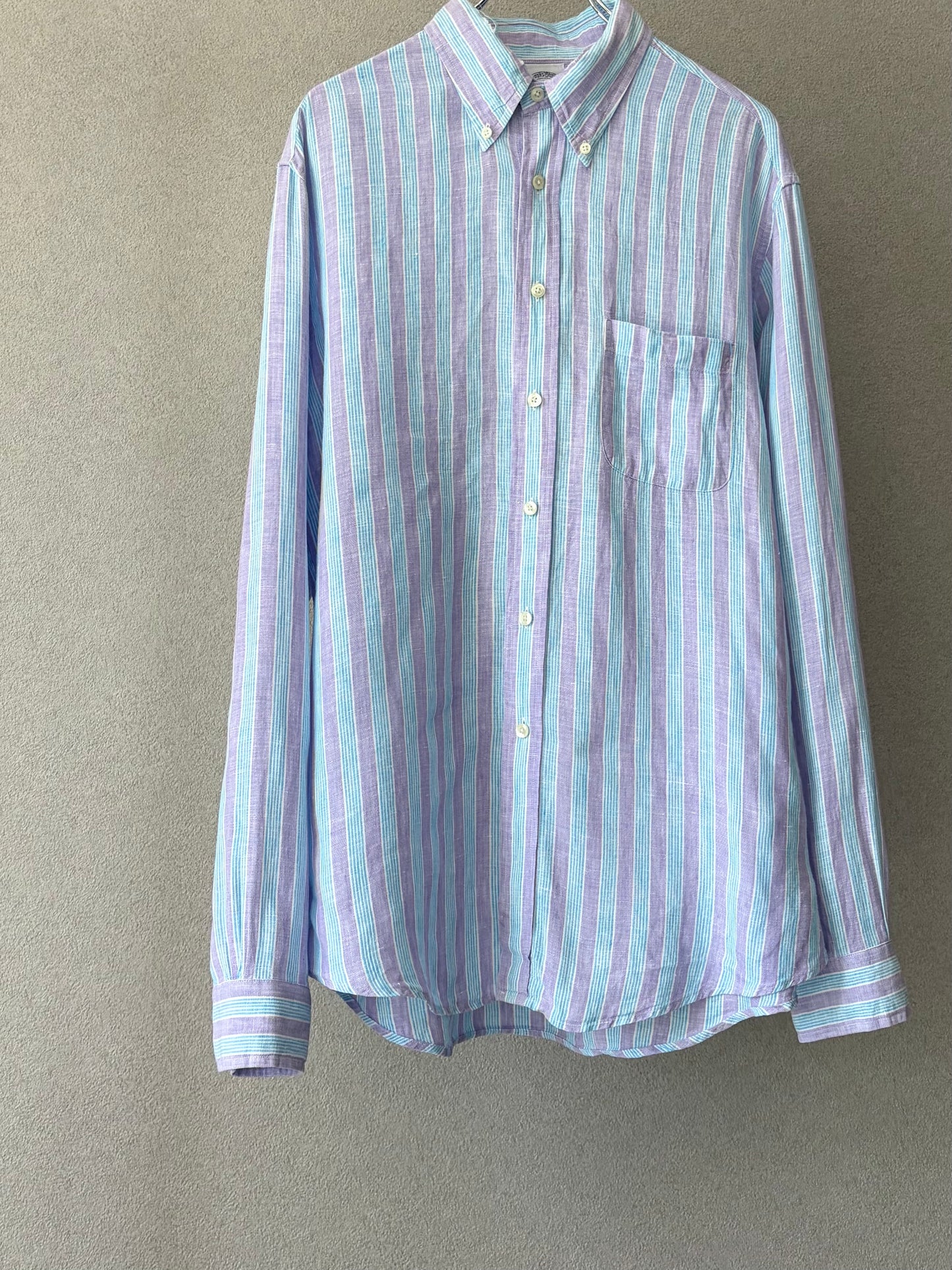 00's Brooks Brothers linen BD shirt