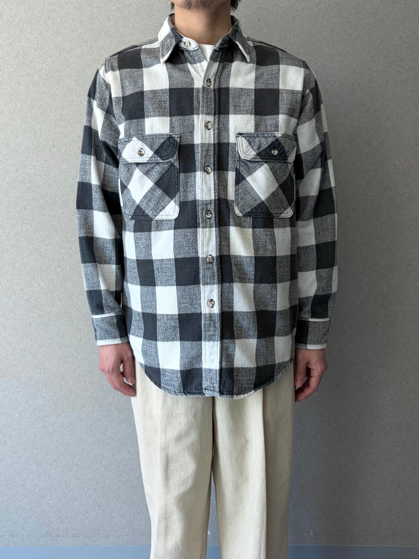 90's ST.JHON'S BAY flannel shirt