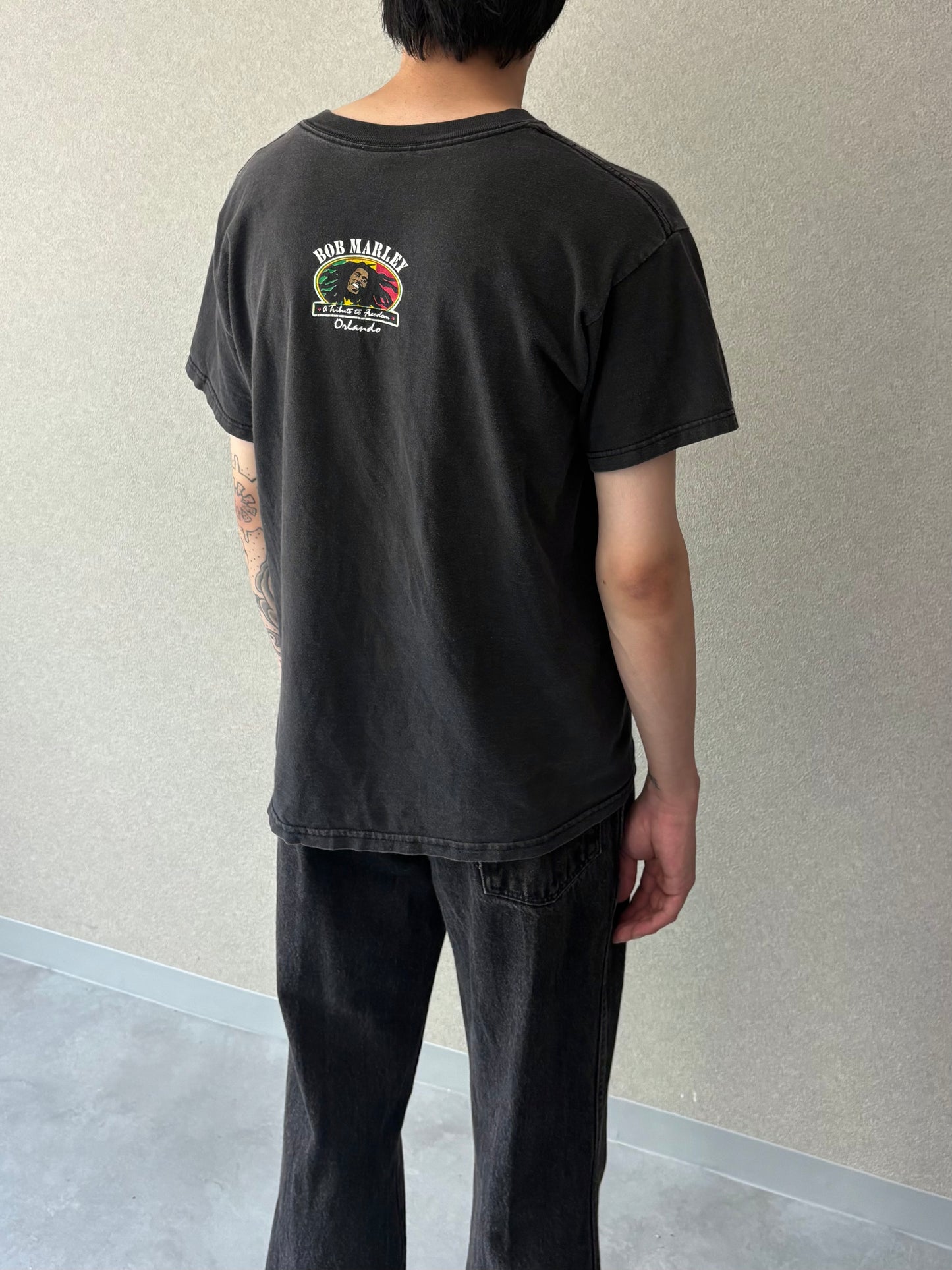 00's BOB MARLEY music t-shirt
